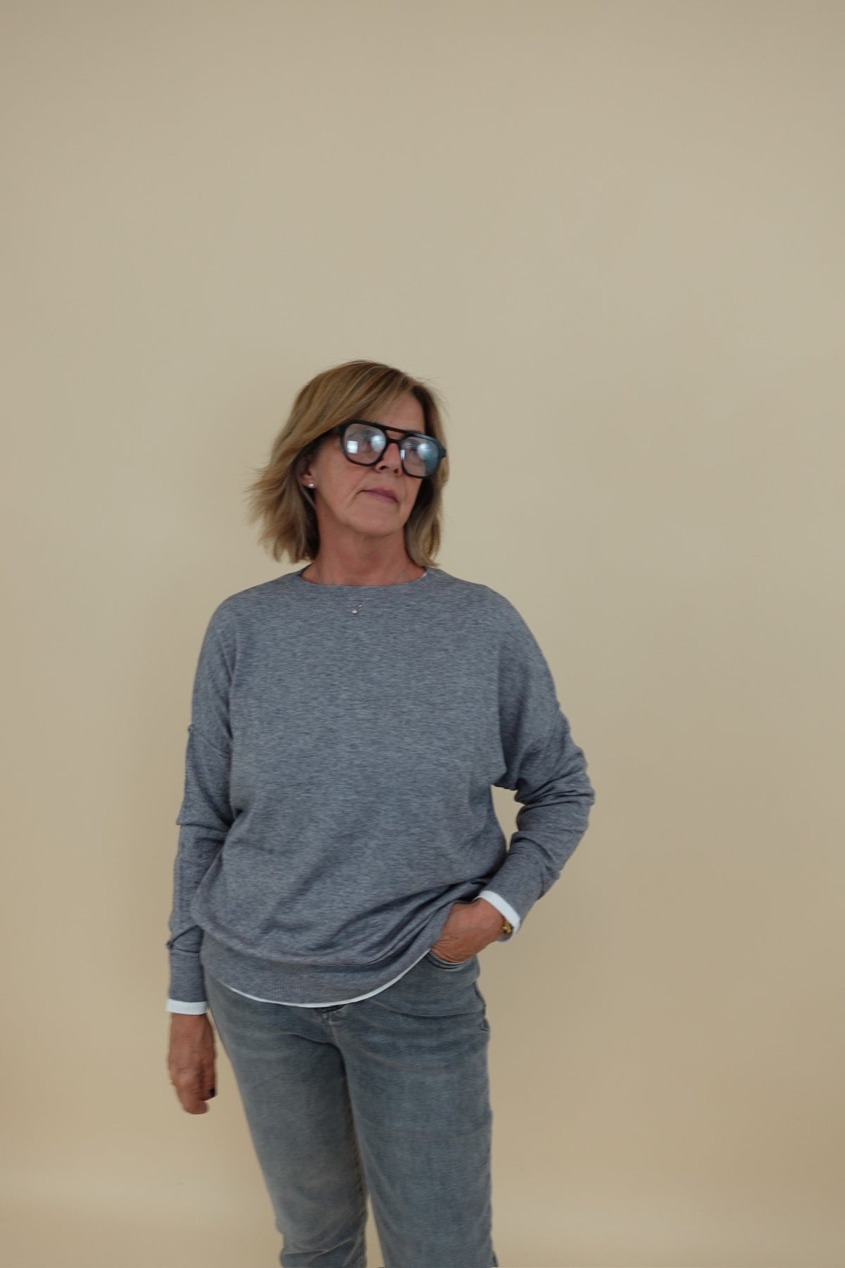 Maglione Cortina Grigio
