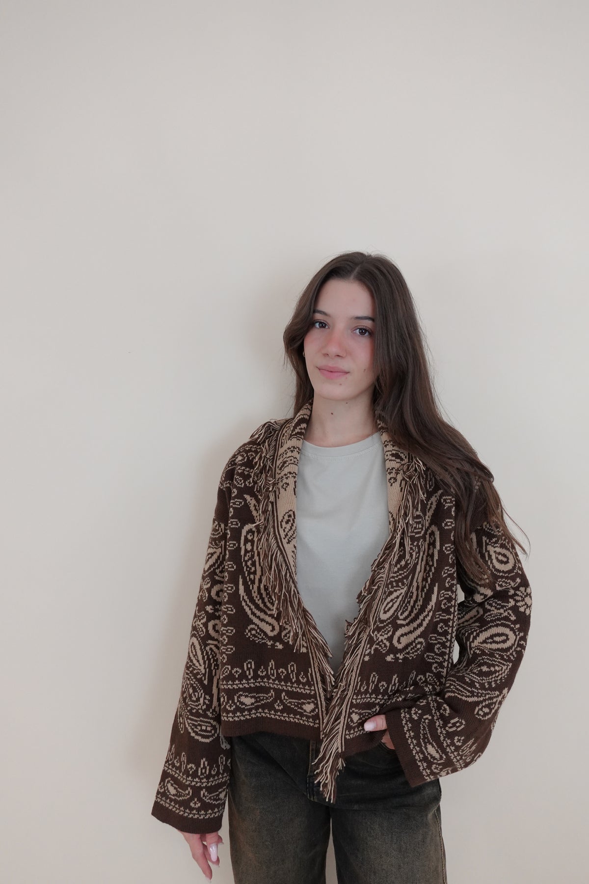 Cardigan Ortisei Marrone