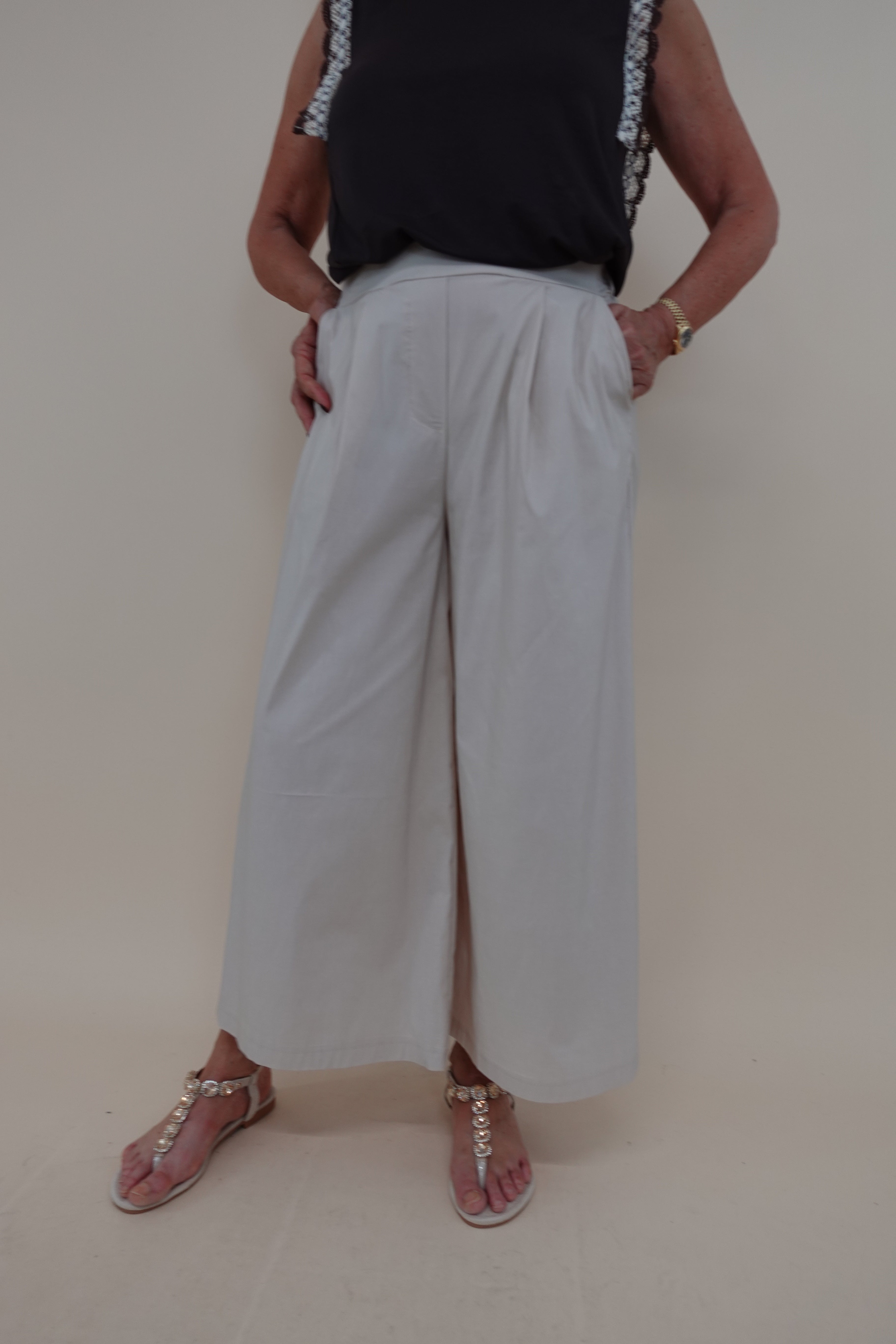 Pantalone Adriana Beige