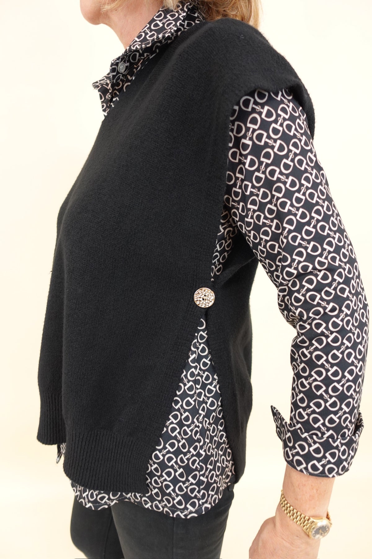 Gilet Carmen Nero