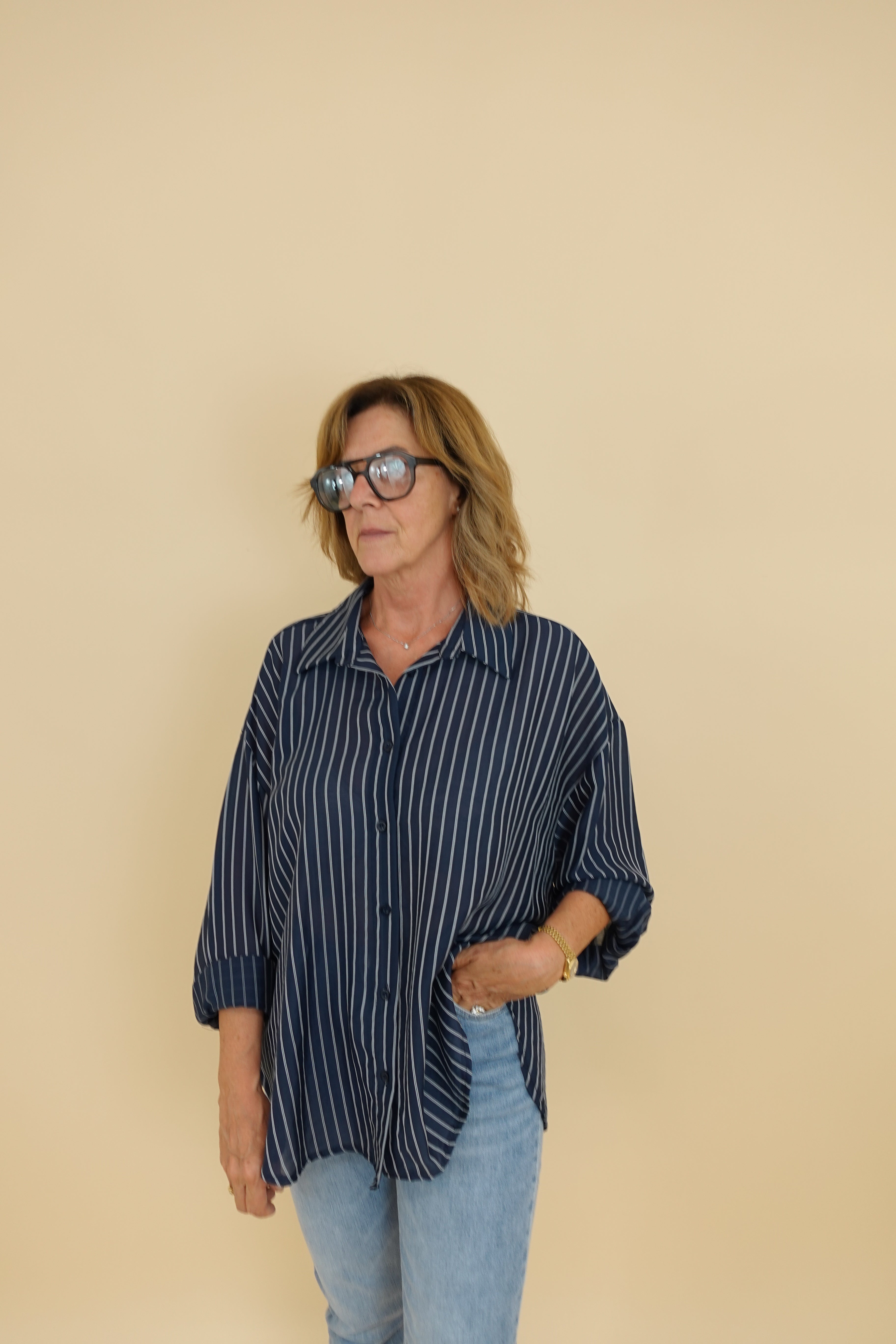 Camicia Milena blu
