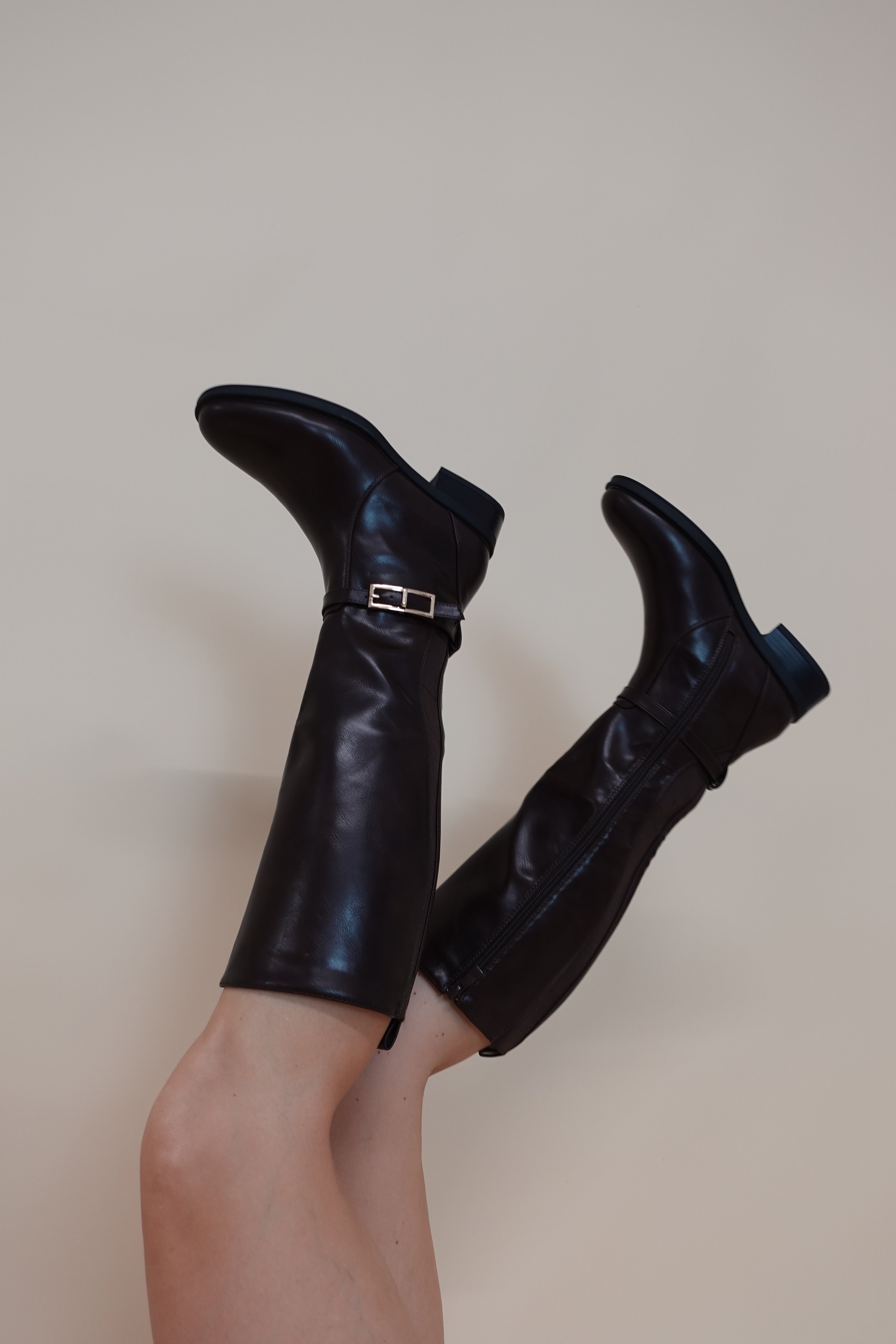 Stivale Margherita Marrone