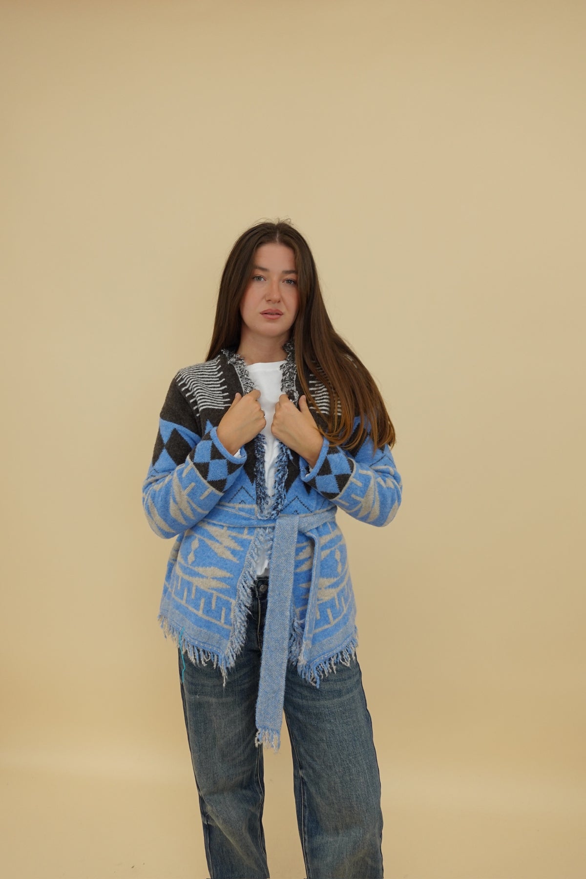 Cardigan Alessandra Azzurro