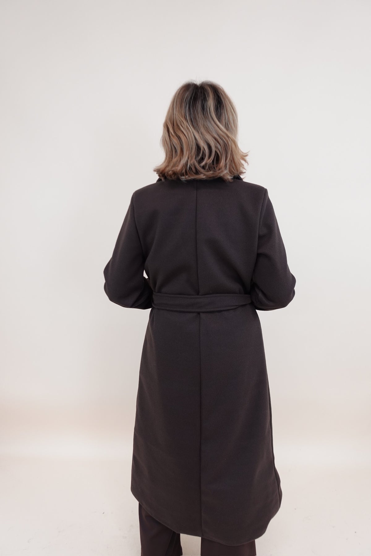 Cappotto Long Marrone
