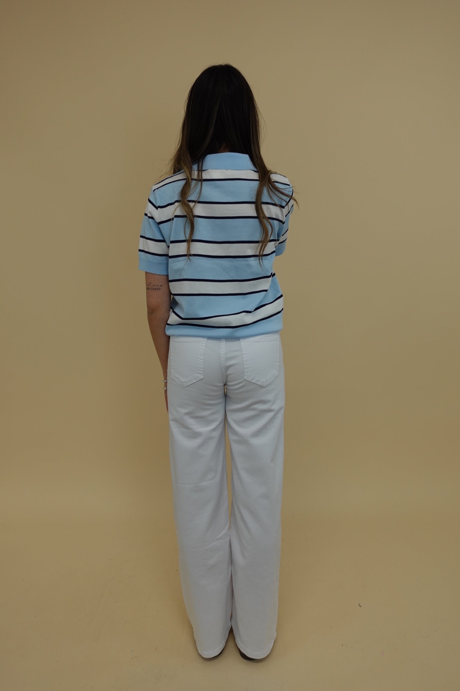 Jeans Palazzo Bianco