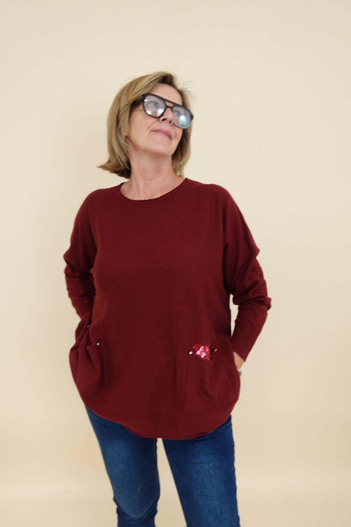 Maglia Antonietta Bordeaux
