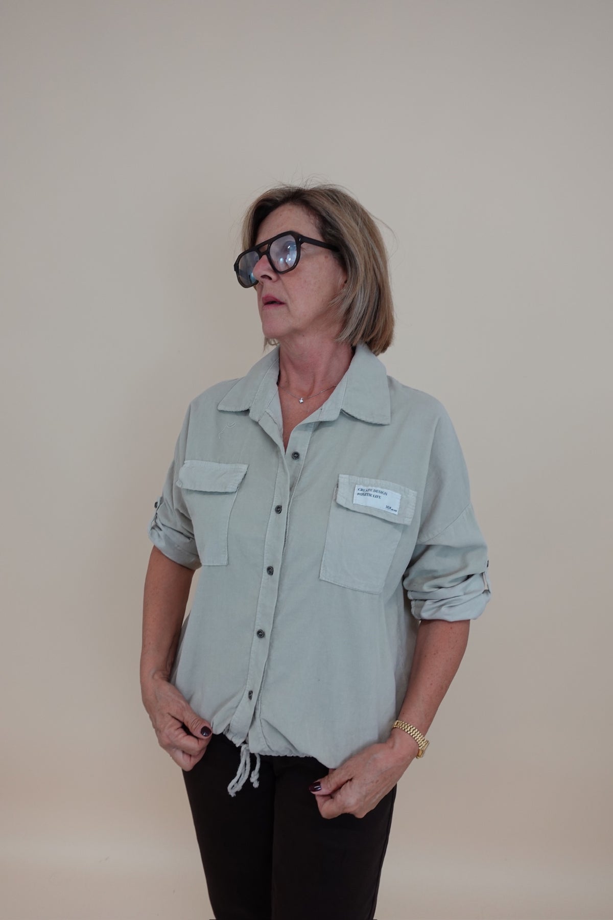 Camicia Create Beige