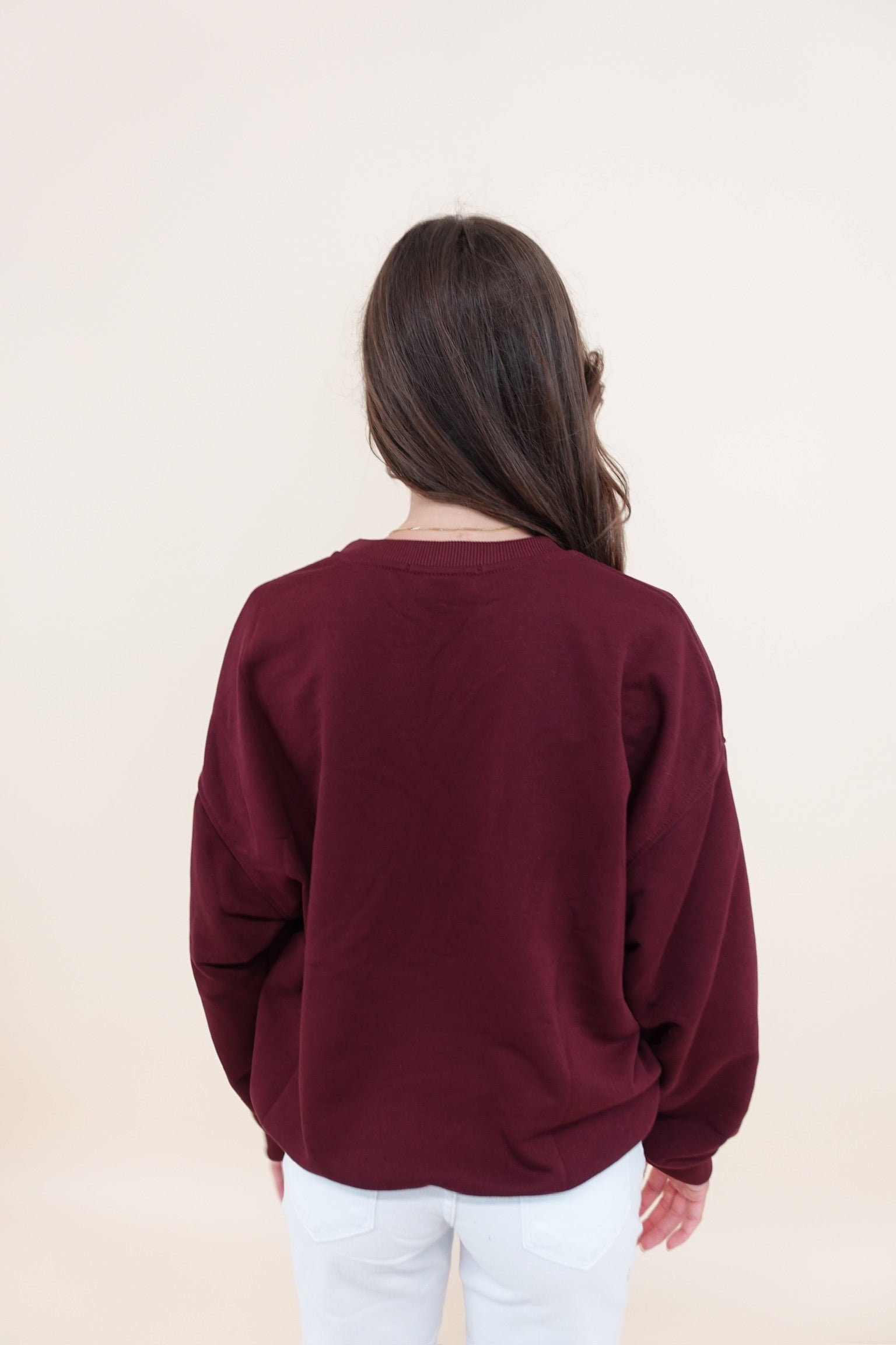 Felpa Boston Bordeaux