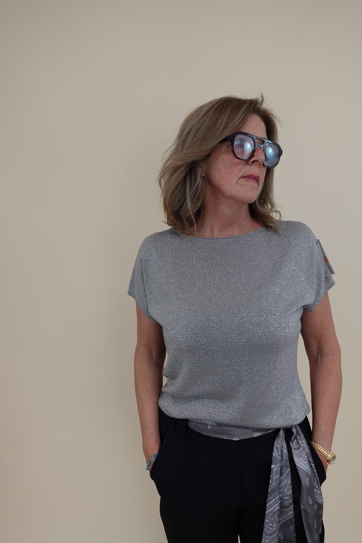 Maglia Lurex Fango