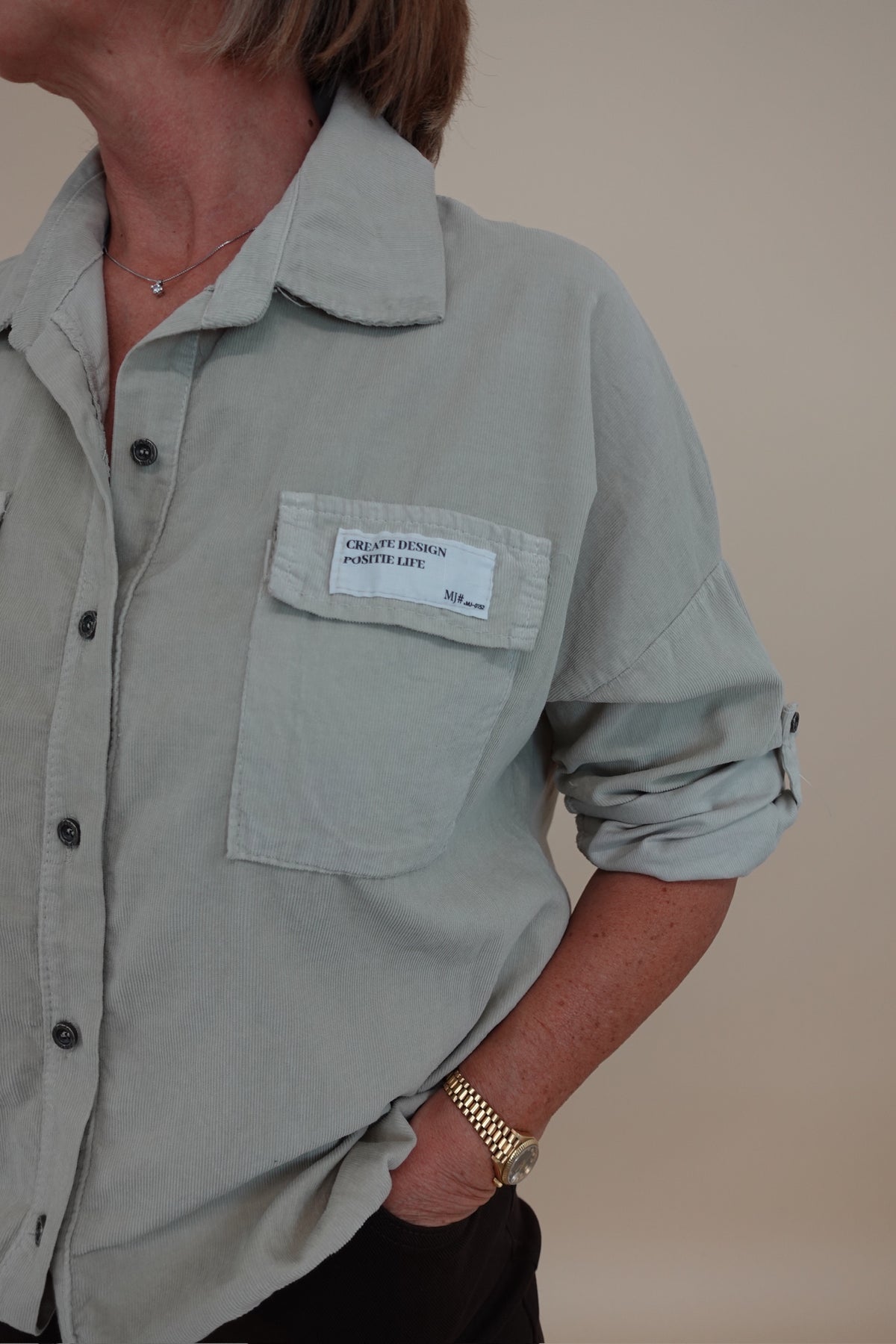 Camicia Create Beige