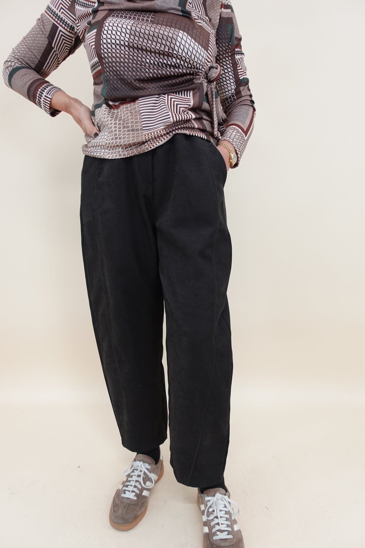 Pantalone Balloon Brown
