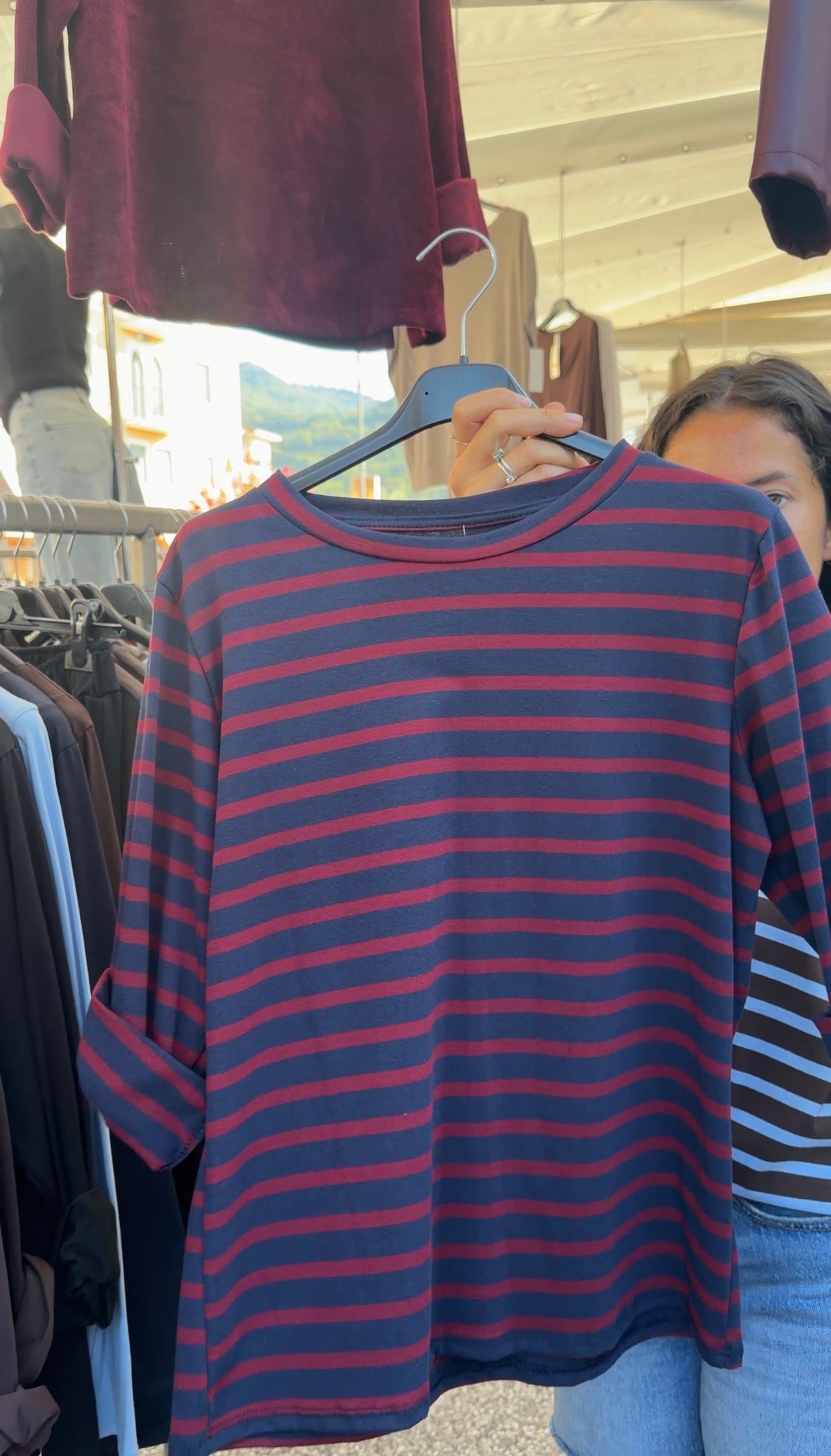 Maglia Line Blu