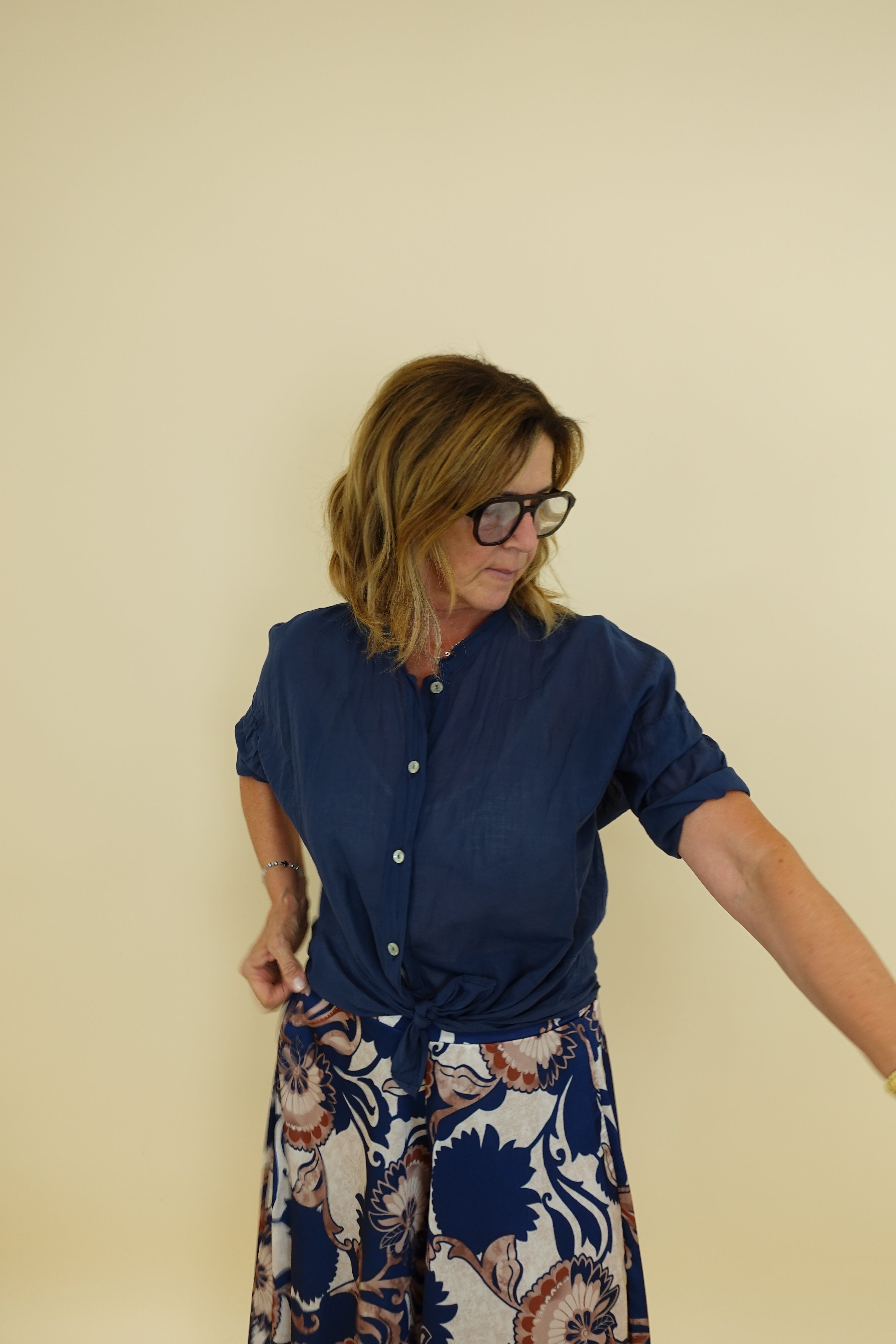 Camicia Formentera Blu
