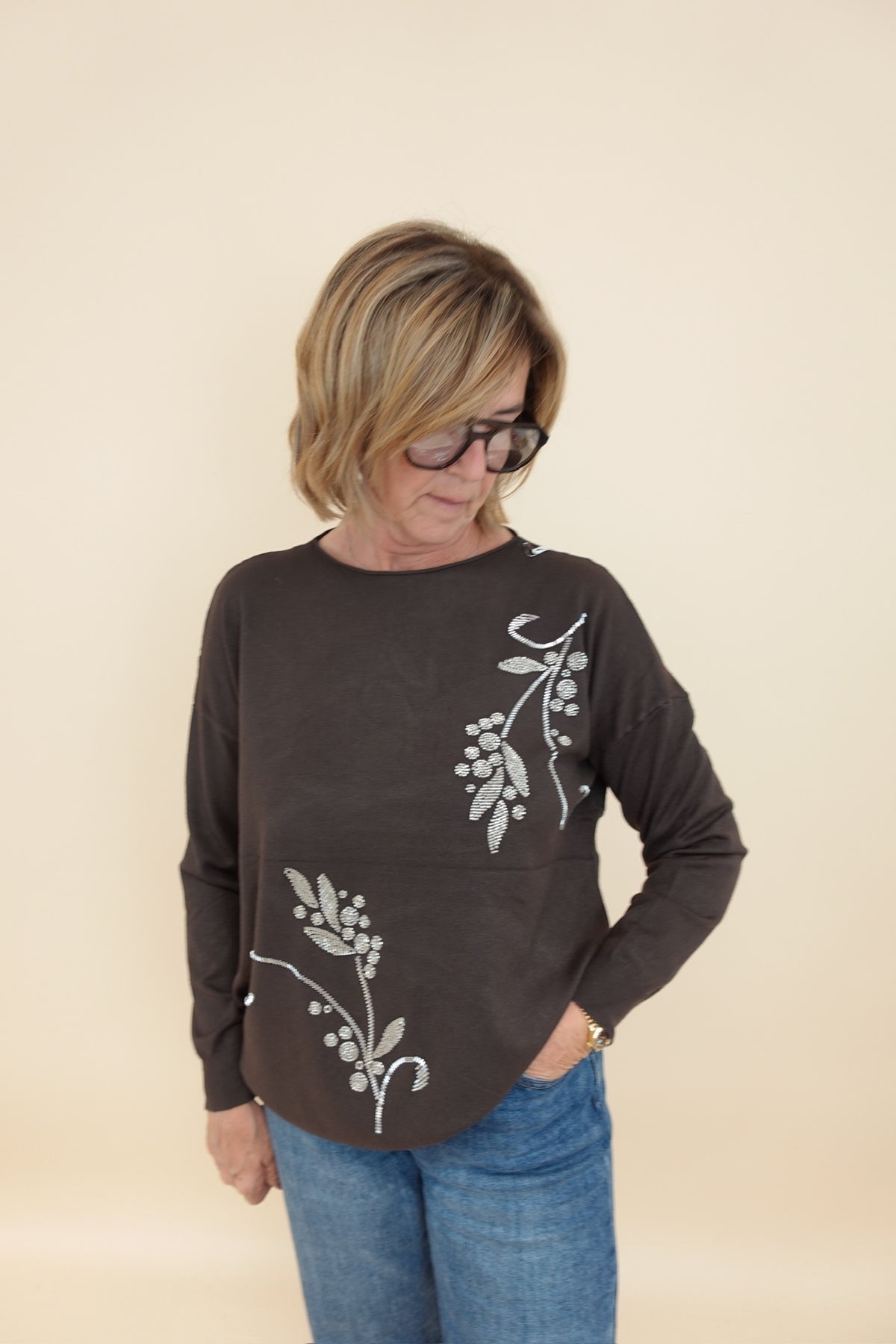Maglia Rachele Marrone