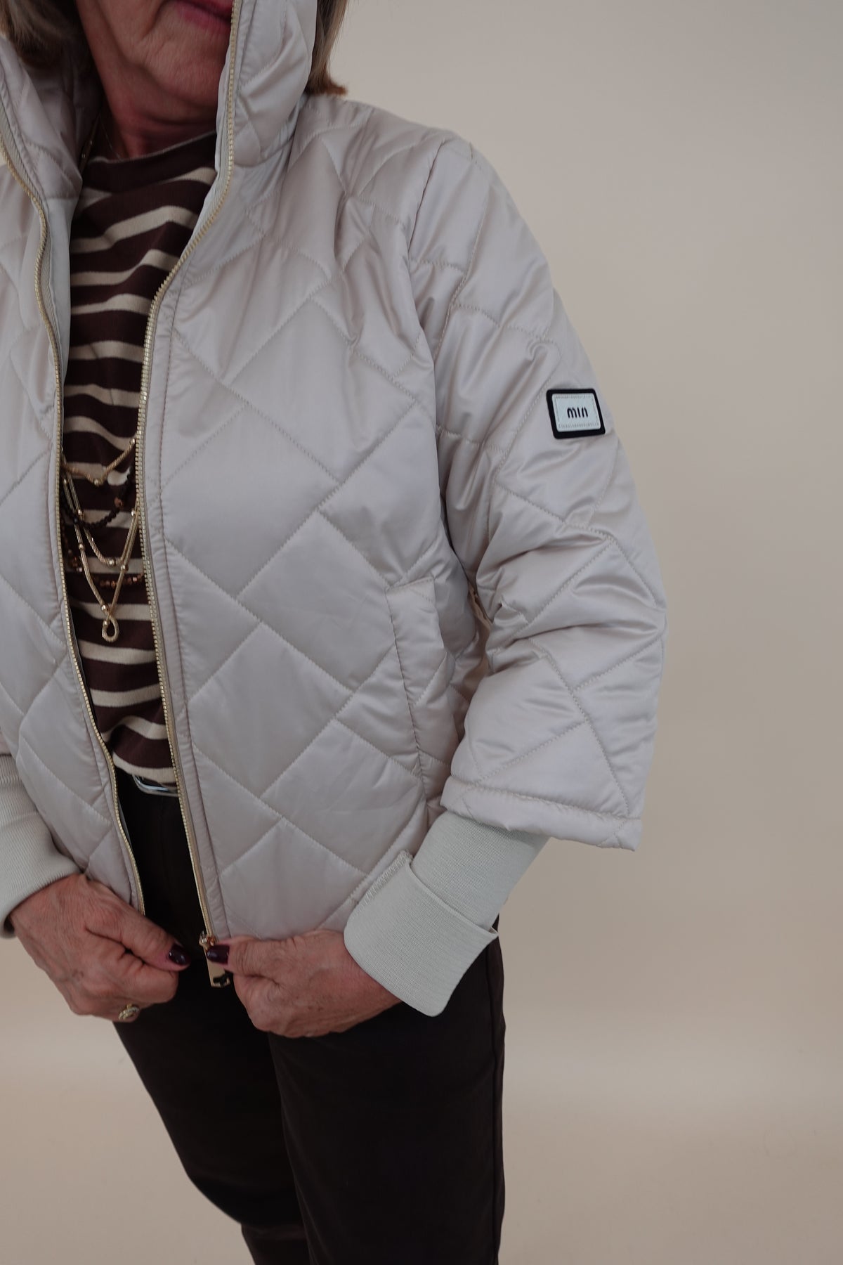 Piumino London Beige Chiaro