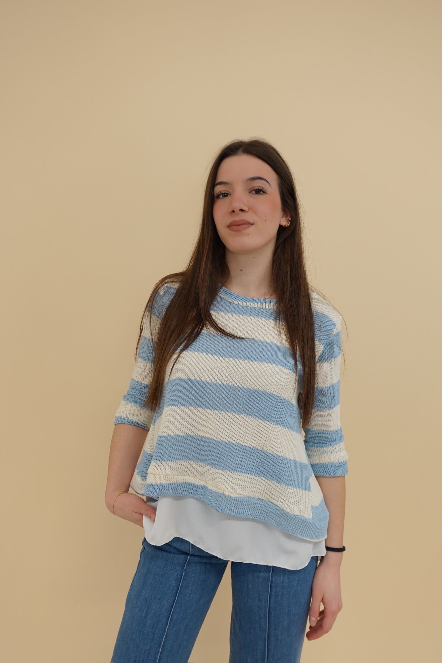Maglia Marilena Azzurro