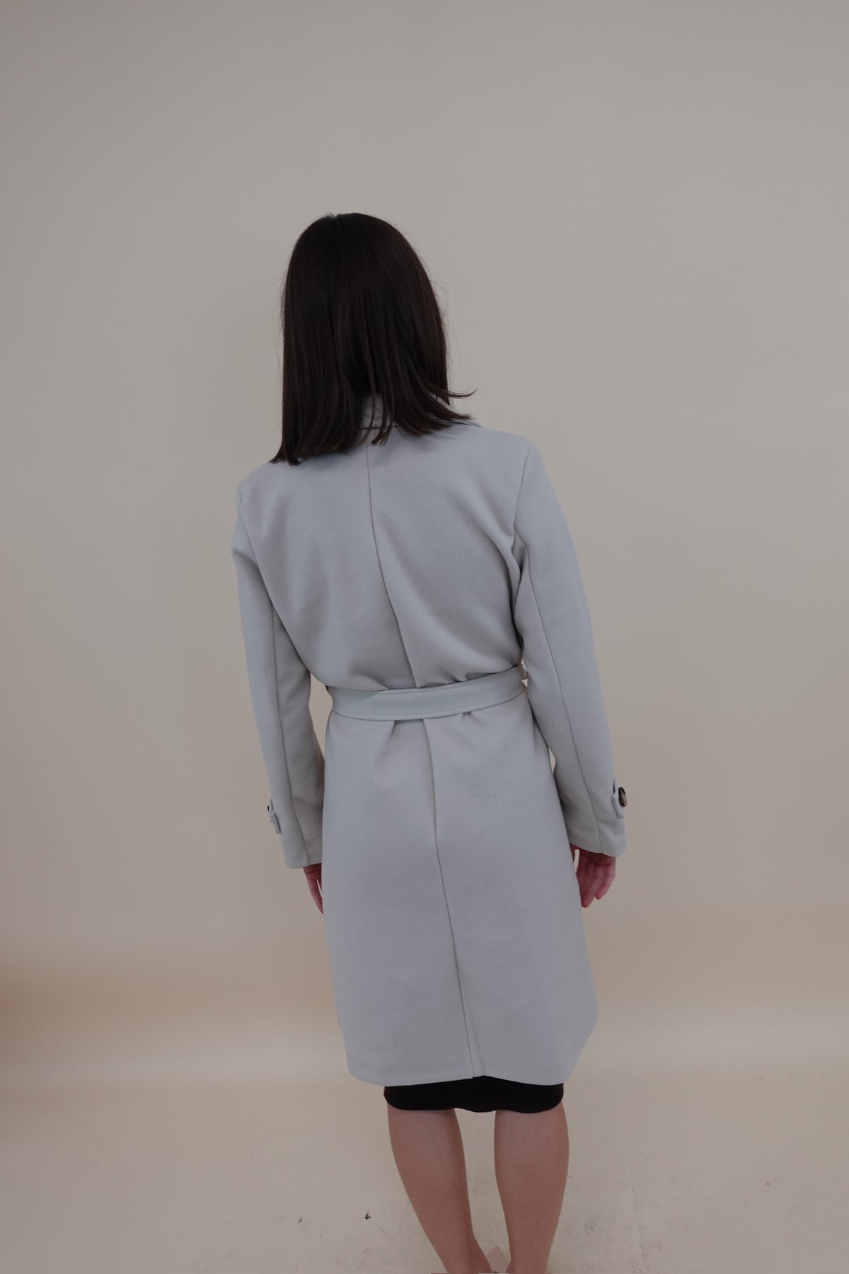 Cappotto Midi Beige
