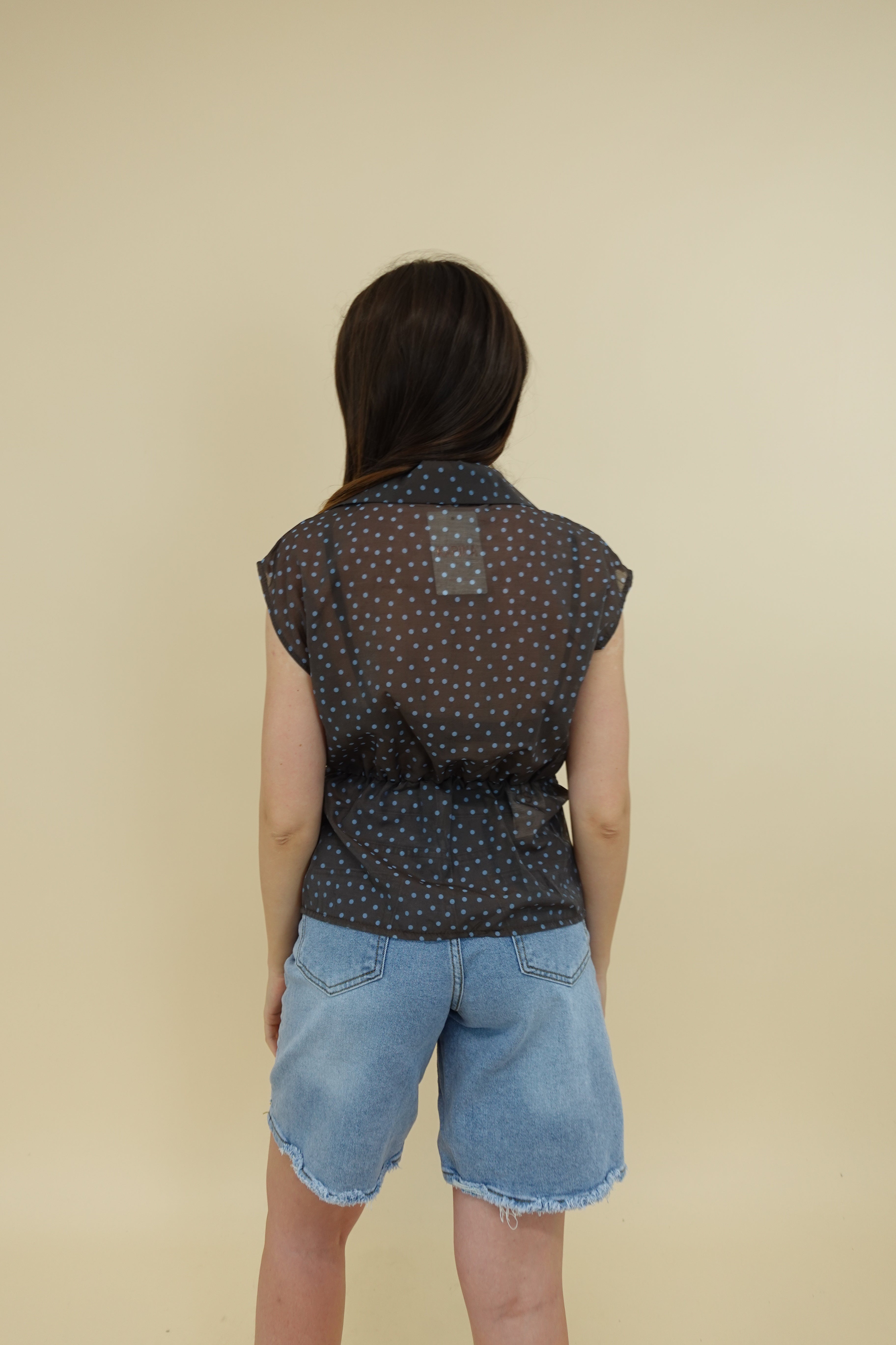 Camicia Fiocco Pois