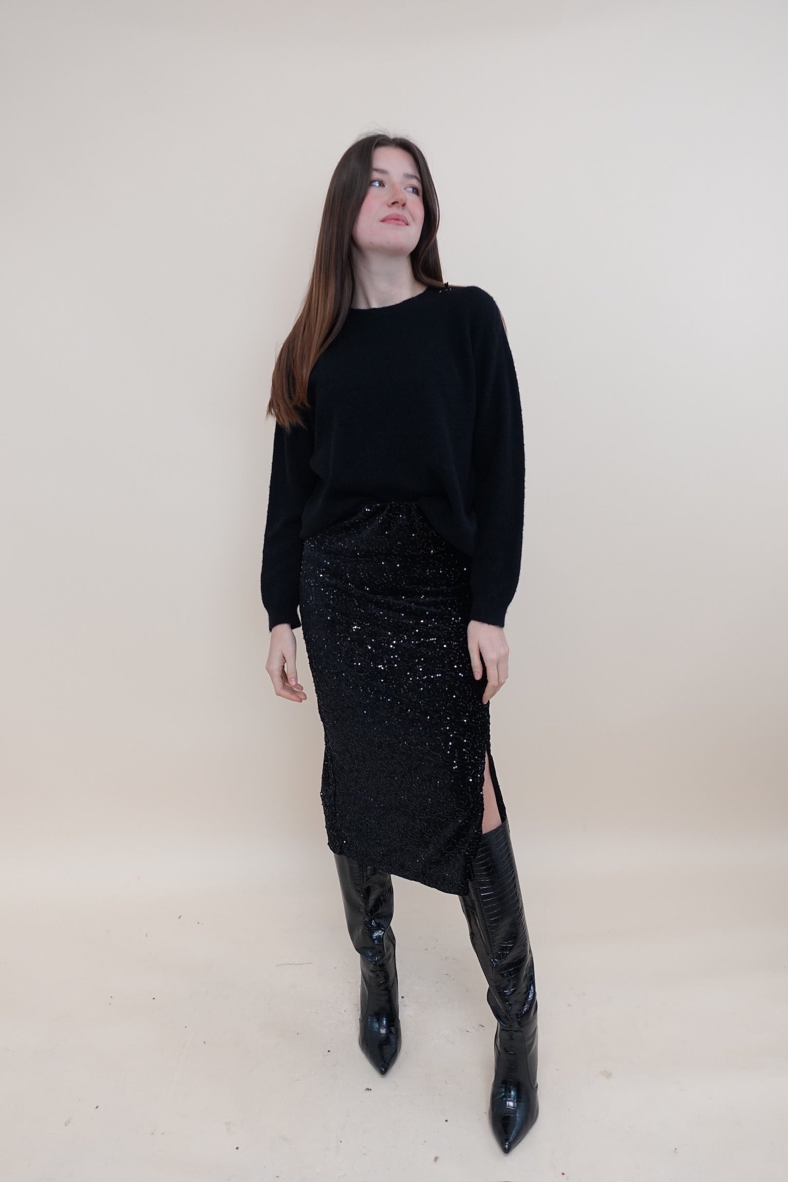 Gonna Longuette Black
