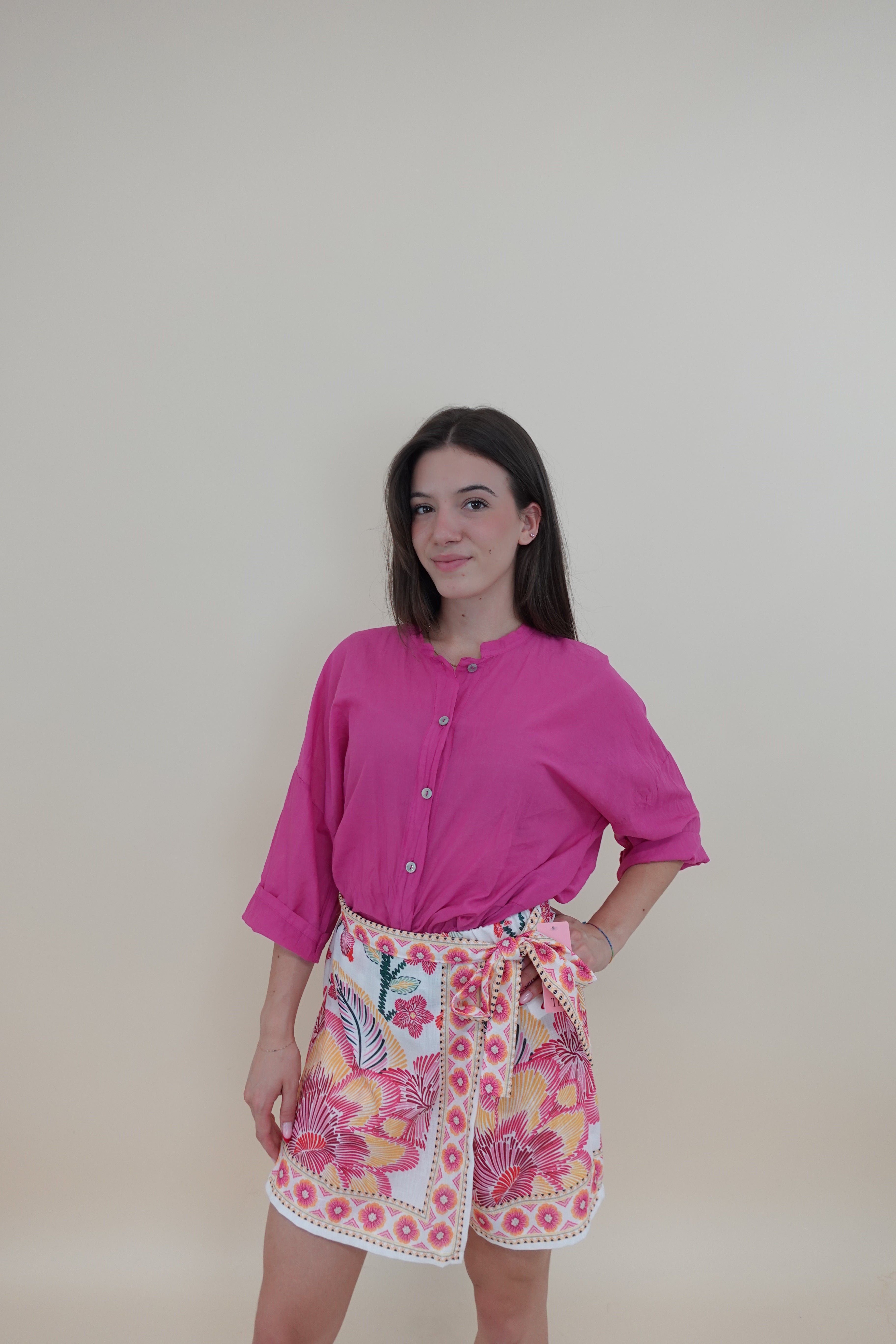 Camicia Formentera Fucsia
