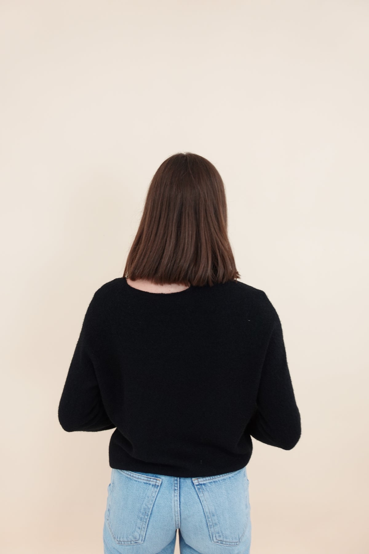 Maglione Cut Nero Small