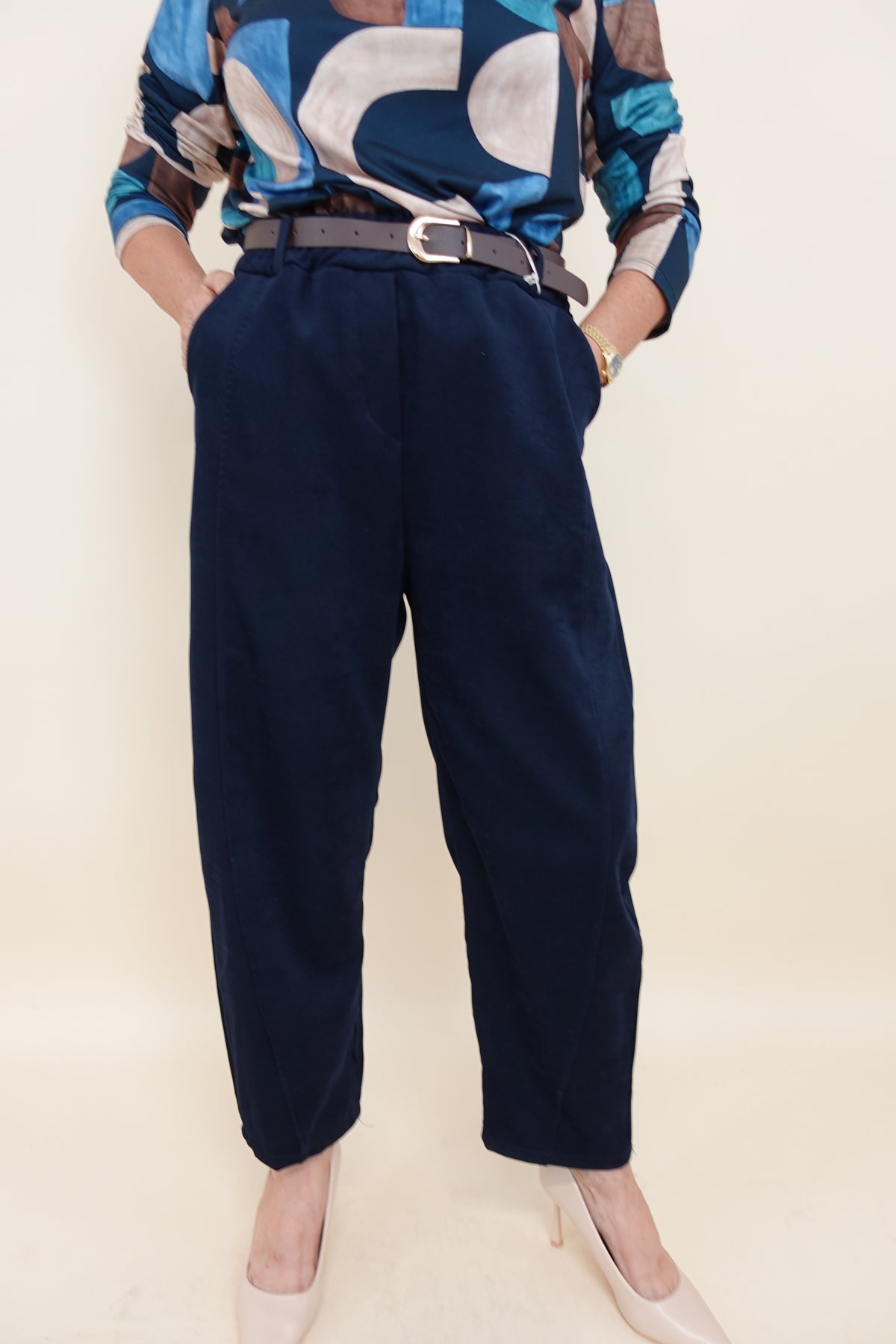 Pantalone Erika Blu