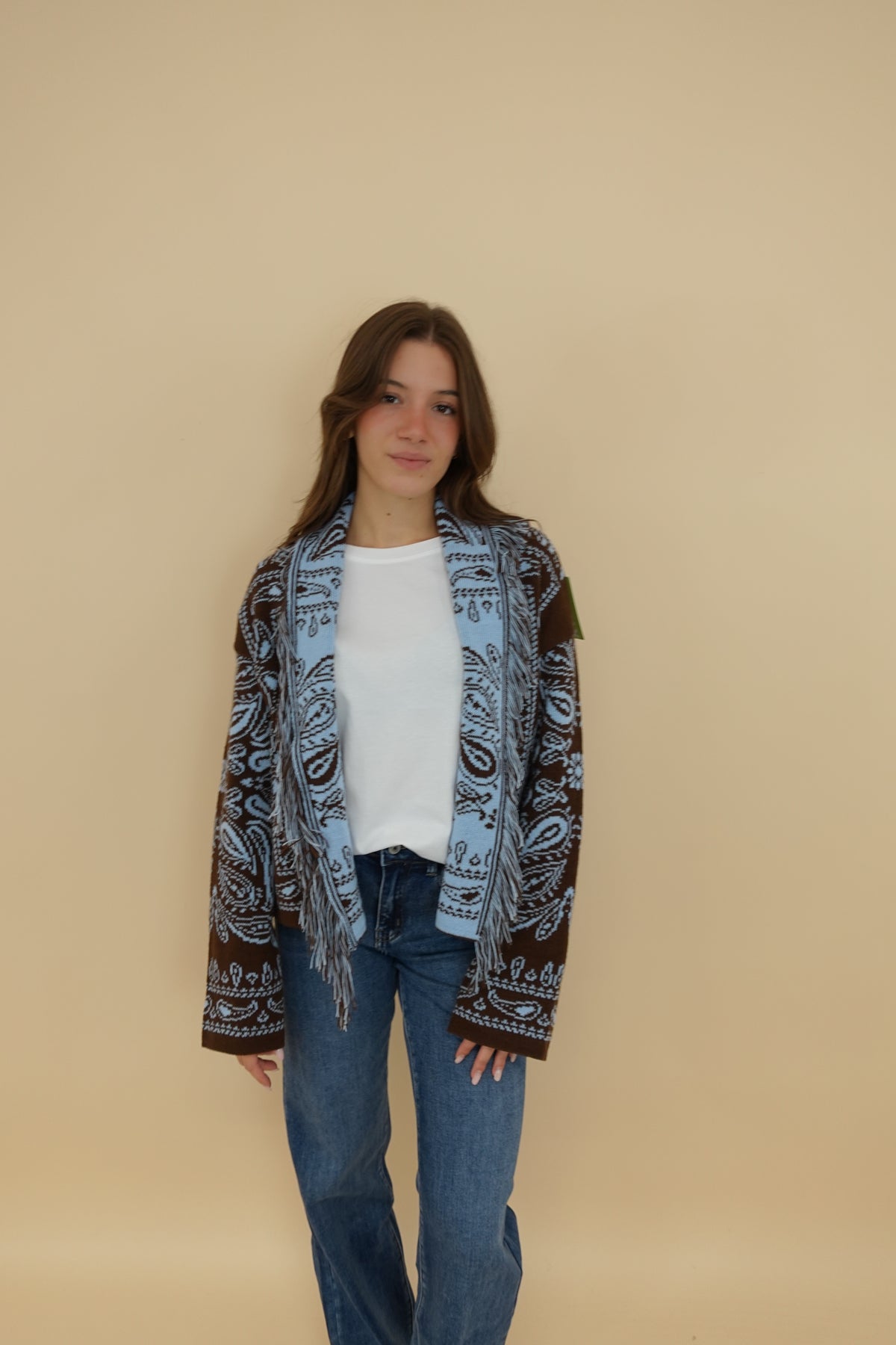 Cardigan Ortisei Azzurro