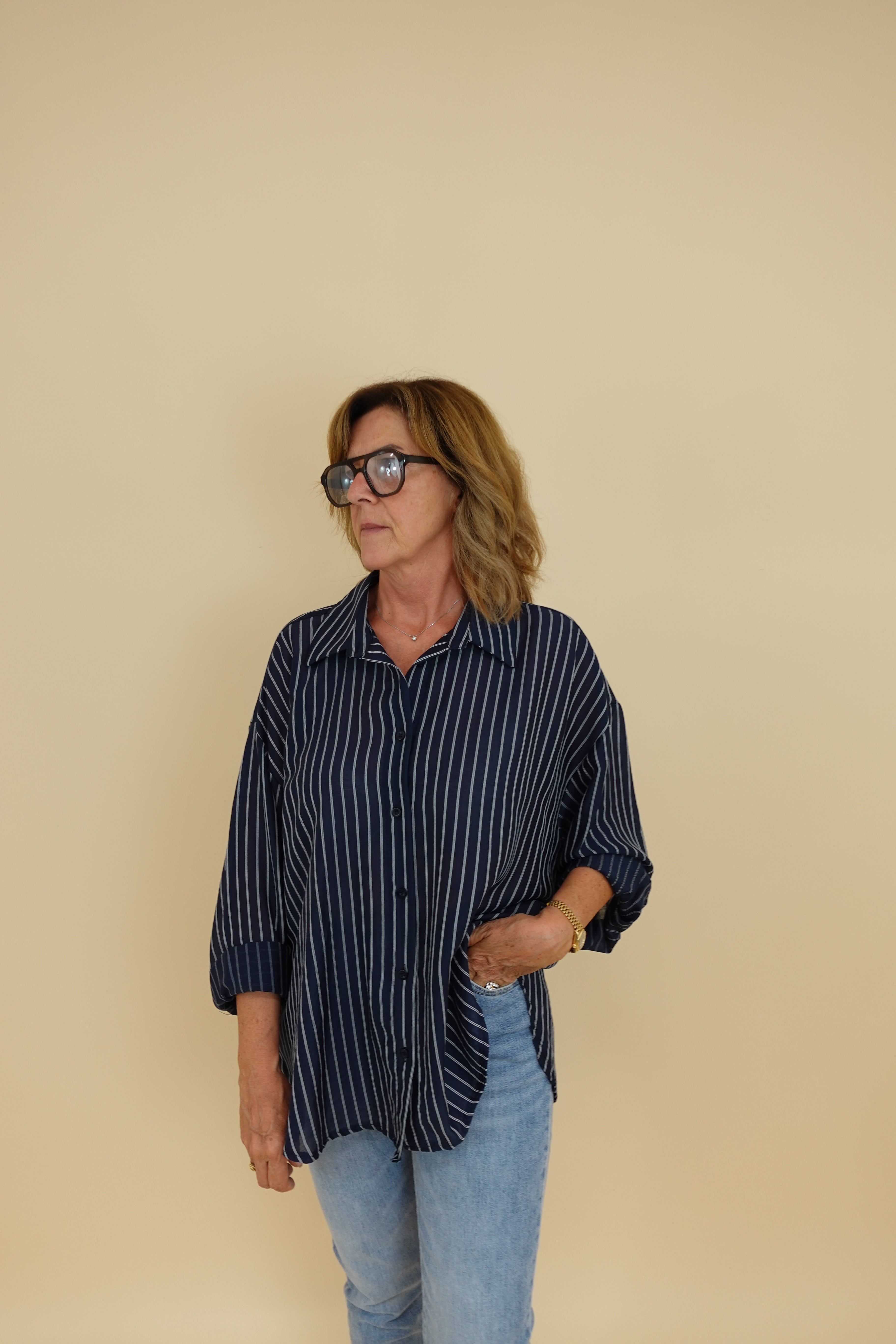 Camicia Milena blu