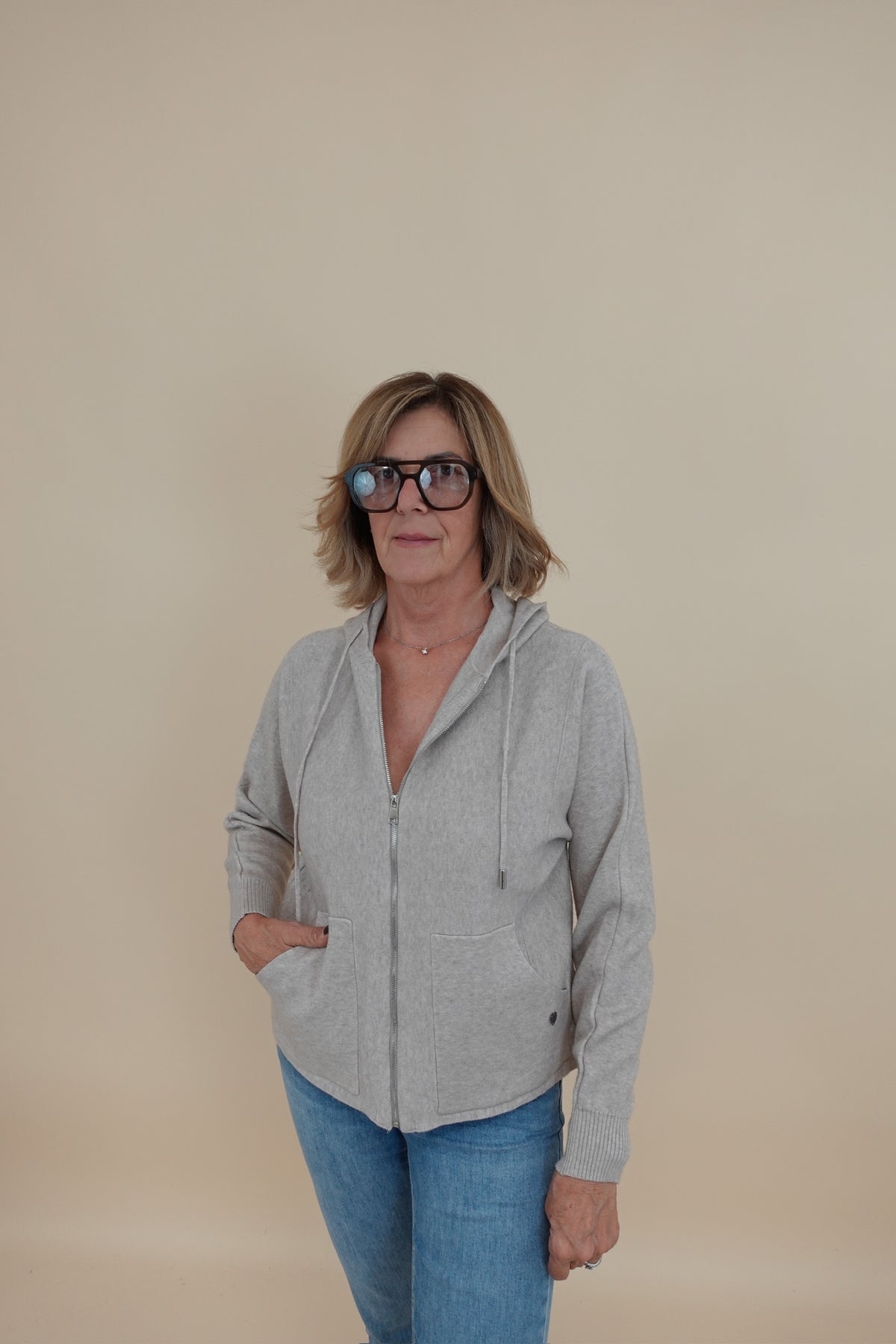 Felpa Alfa Beige