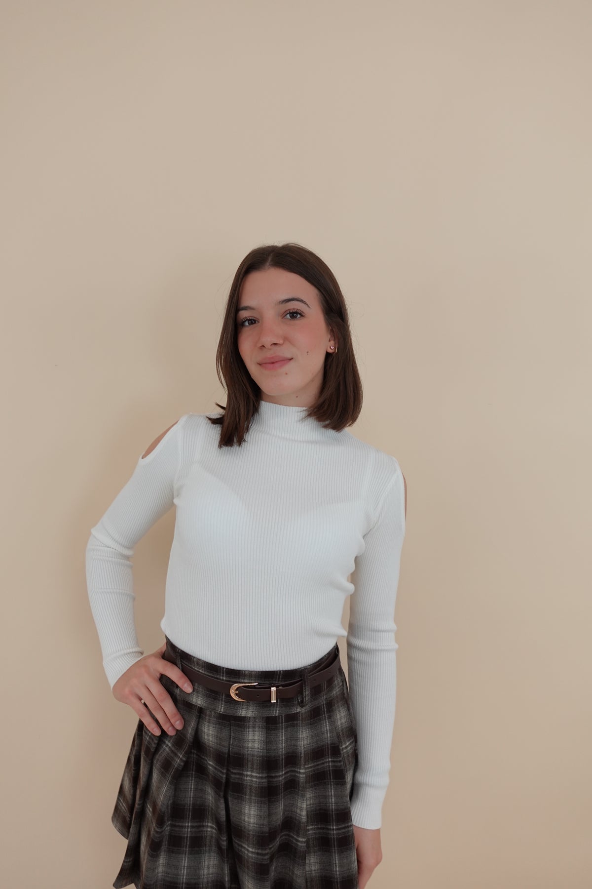 Maglioncino Trendy Bianco