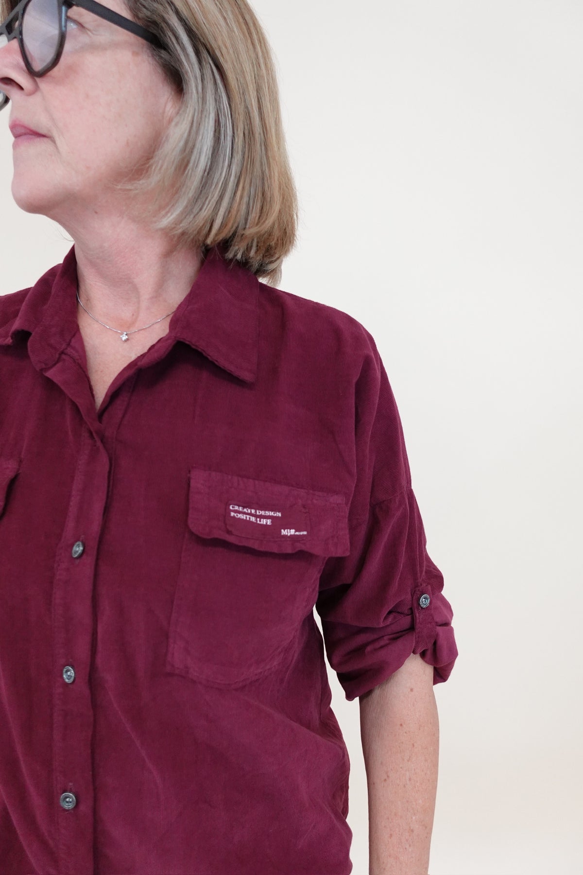 Camicia Create Bordeaux
