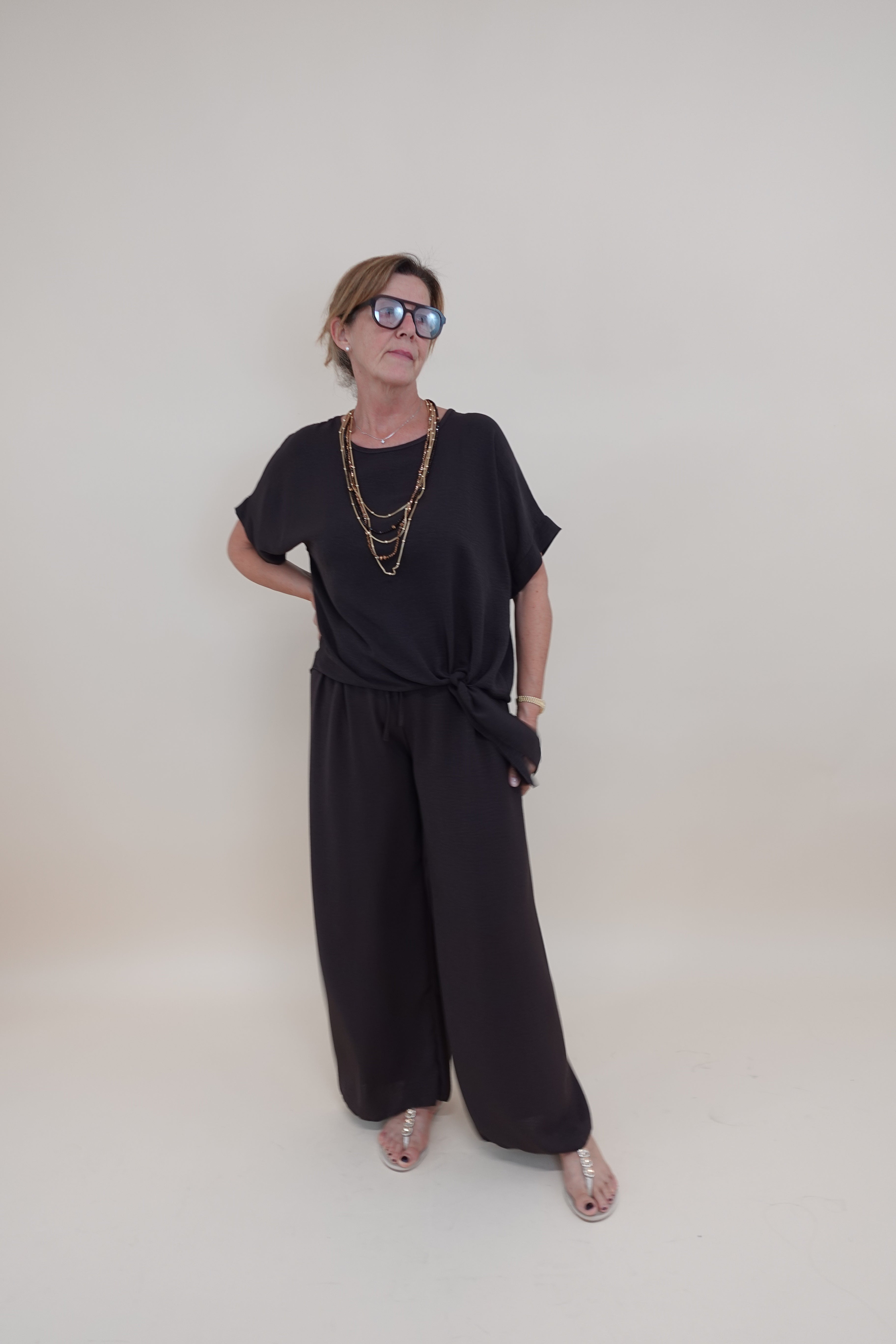 Completo Curvy Marrone