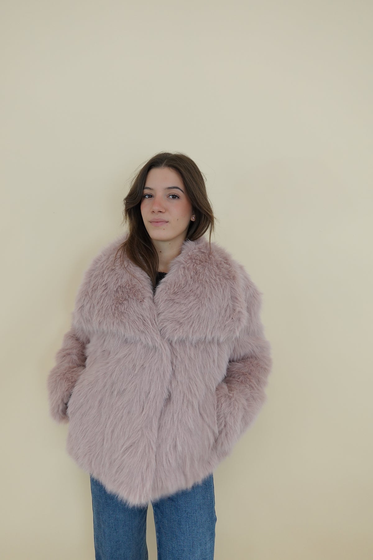 Ecopelliccia Pink