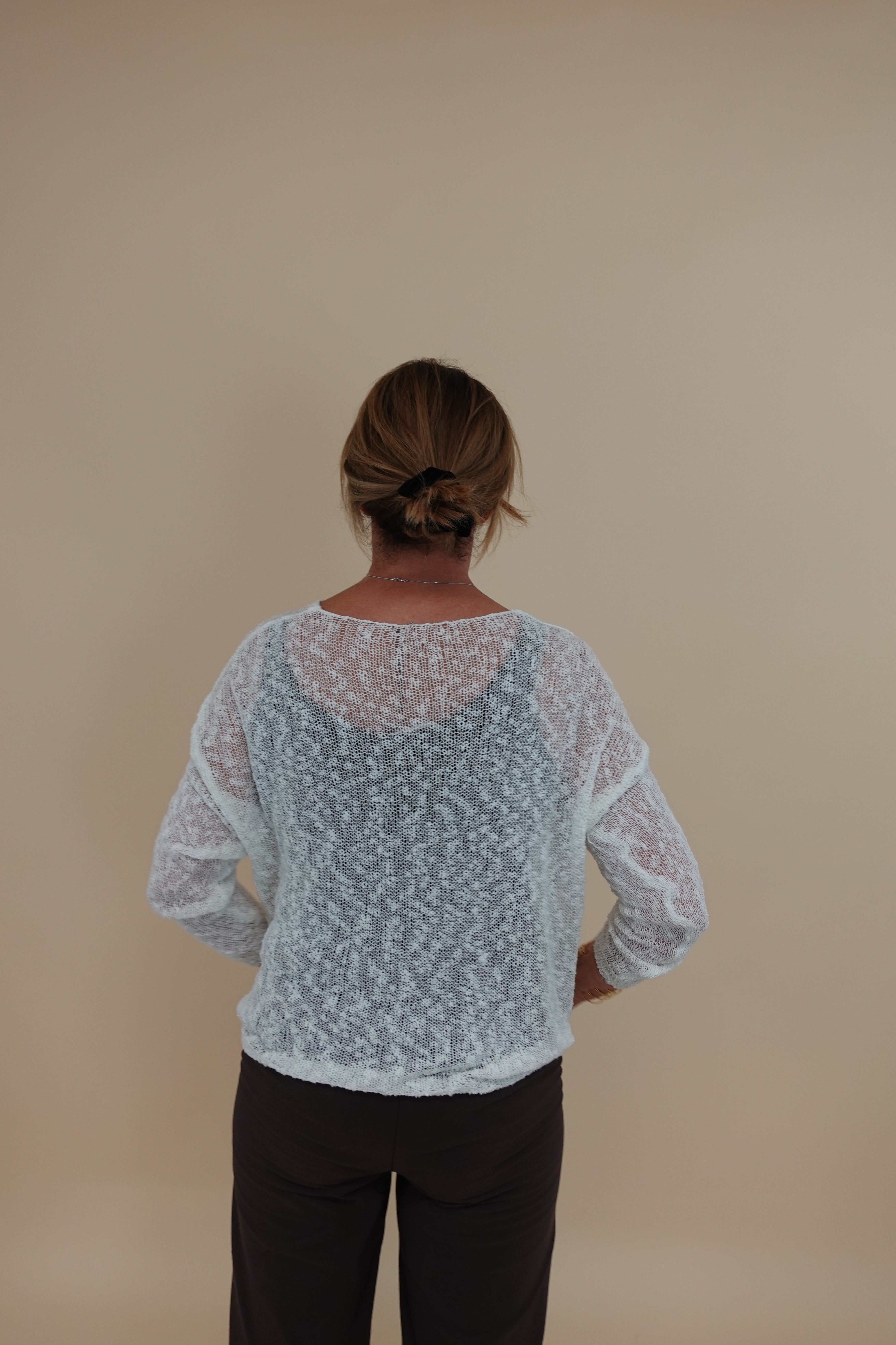 Cardigan Canazei Bianco