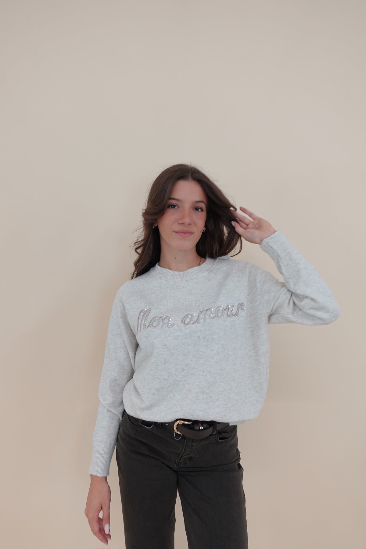Maglione Mon Amour Beige