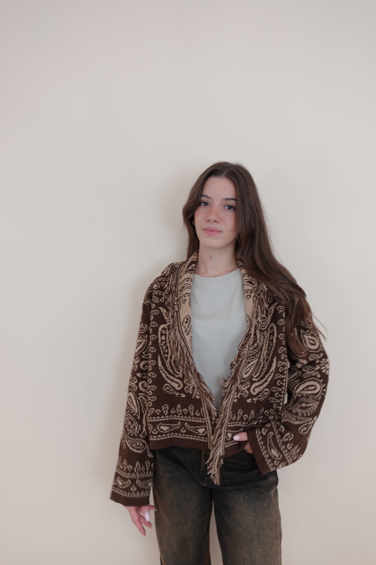 Cardigan Ortisei Marrone