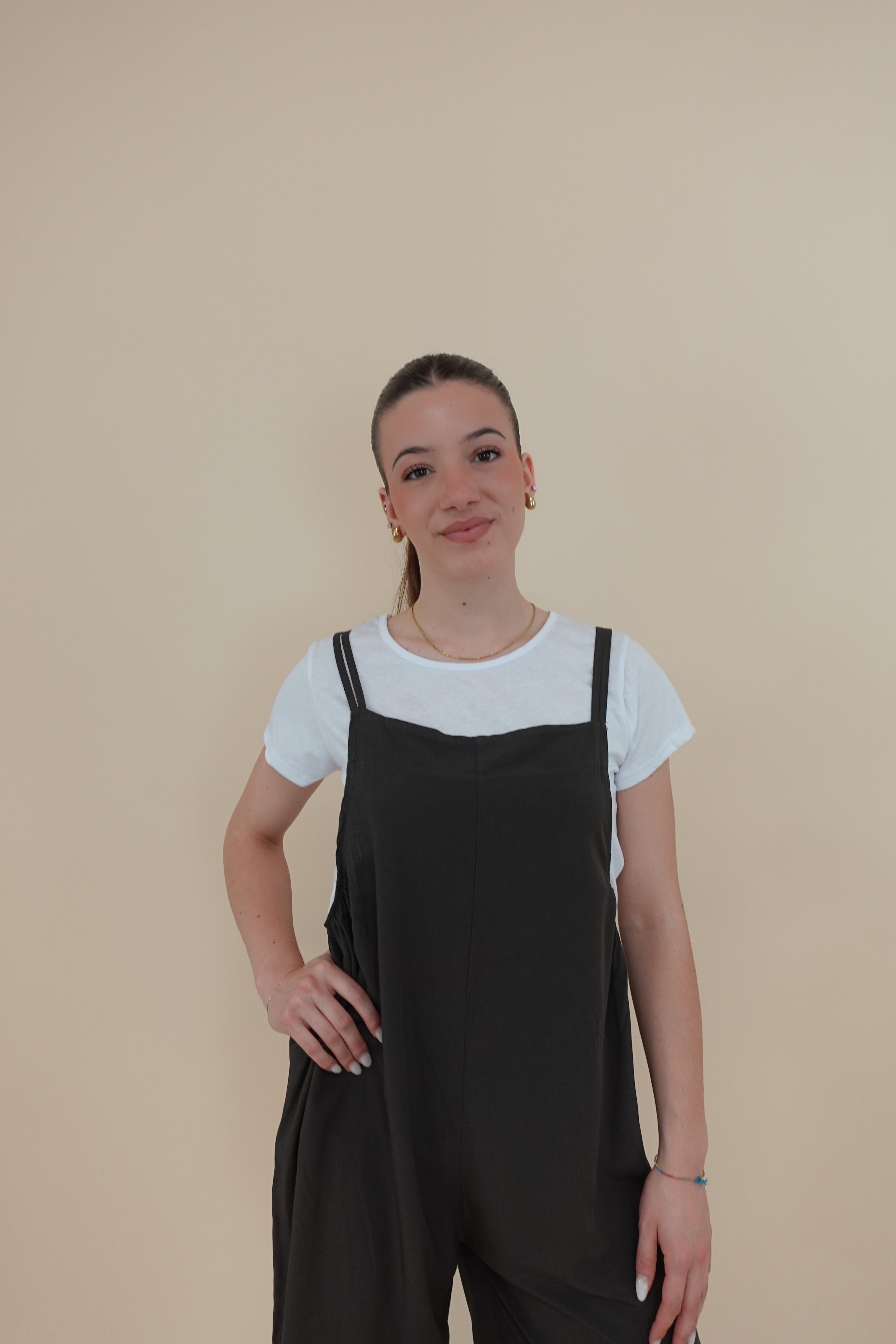 Salopette Marrone