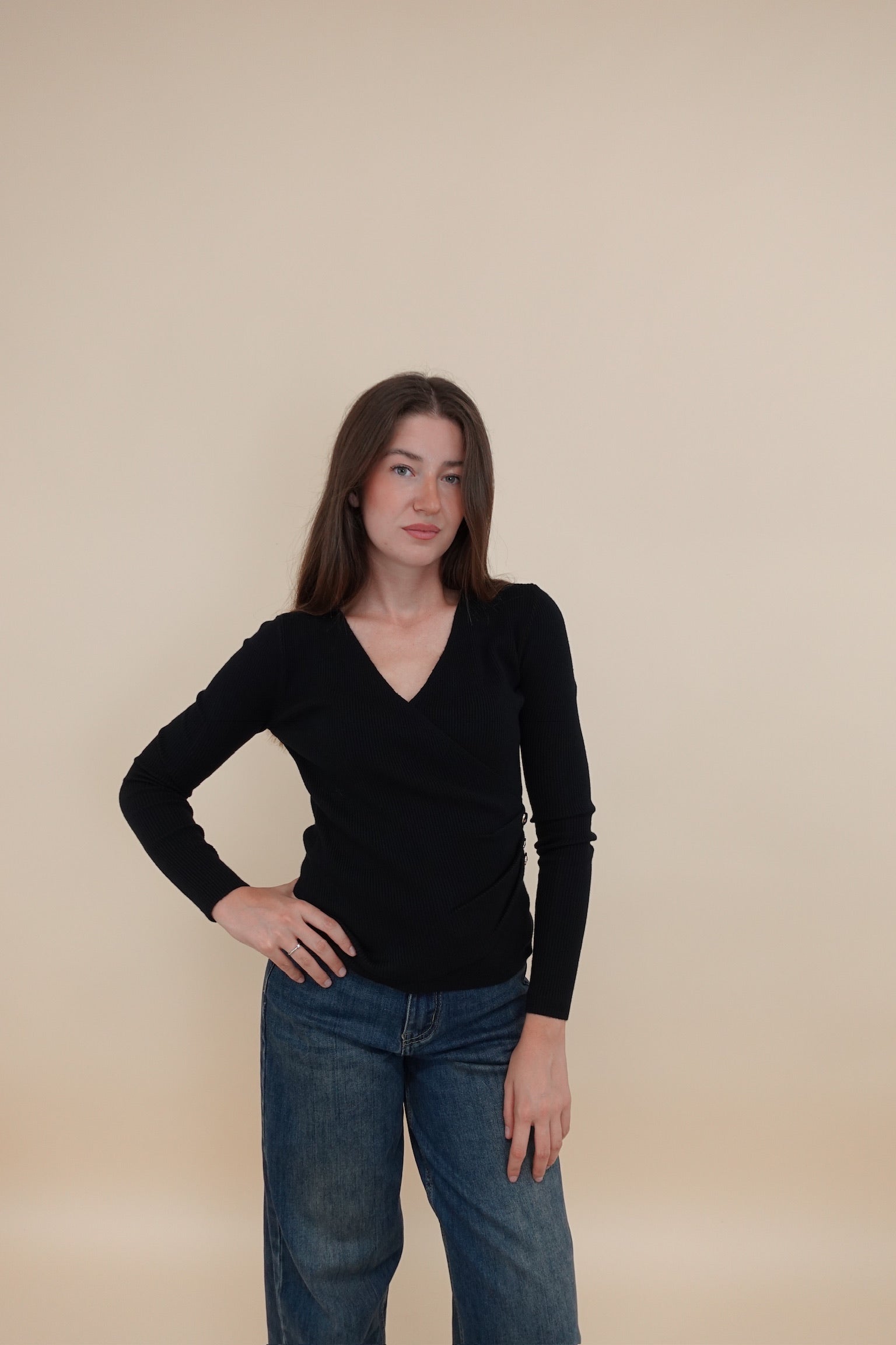 Maglioncino Elisabetta Nero