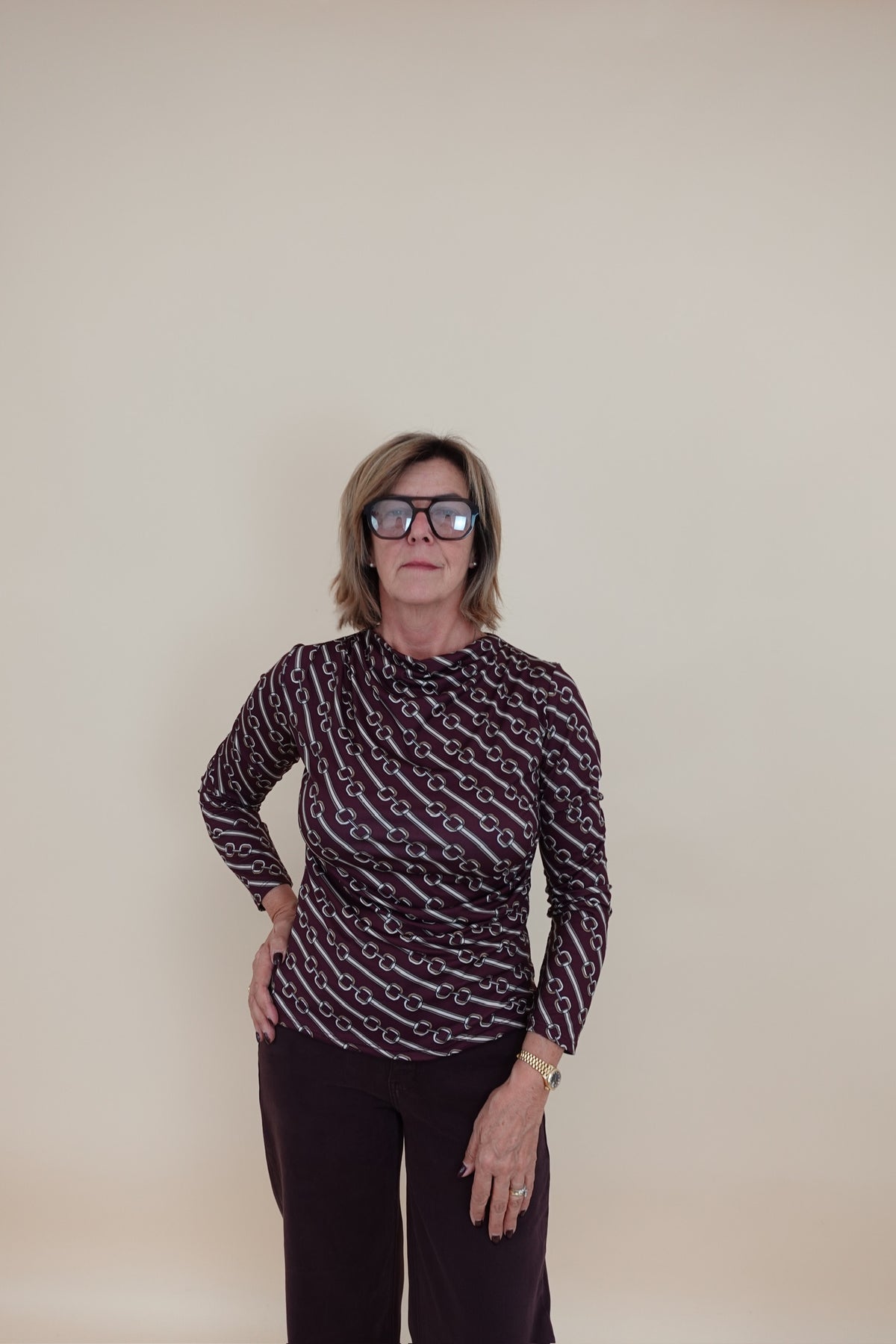 Maglia Rosanna Bordeaux