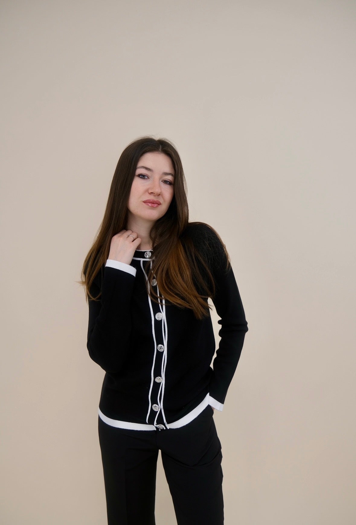 Cardigan Monique Nero