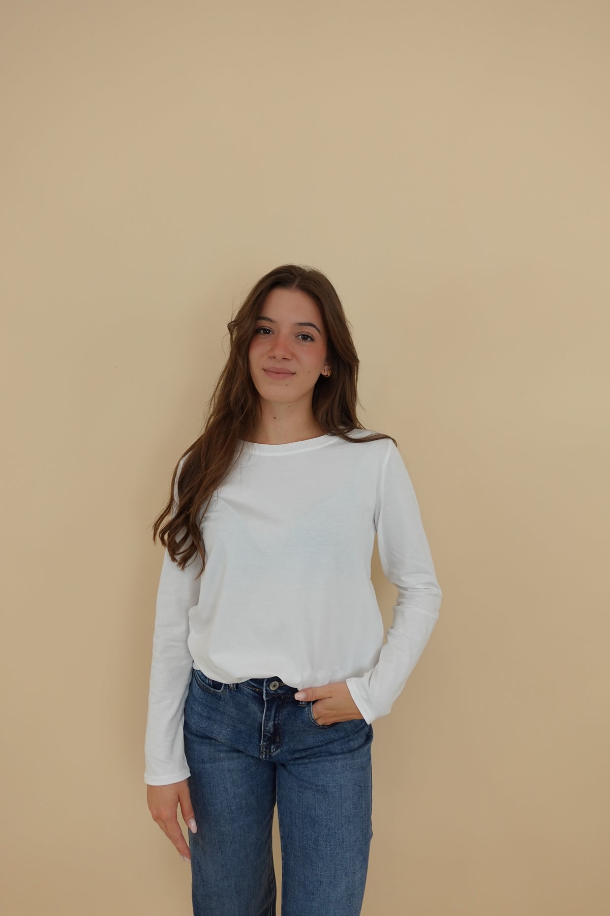 Maglia Long Sleeve Bianca