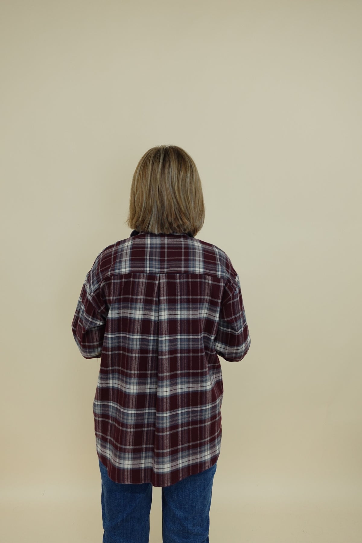 Camicia Forest Bordeaux