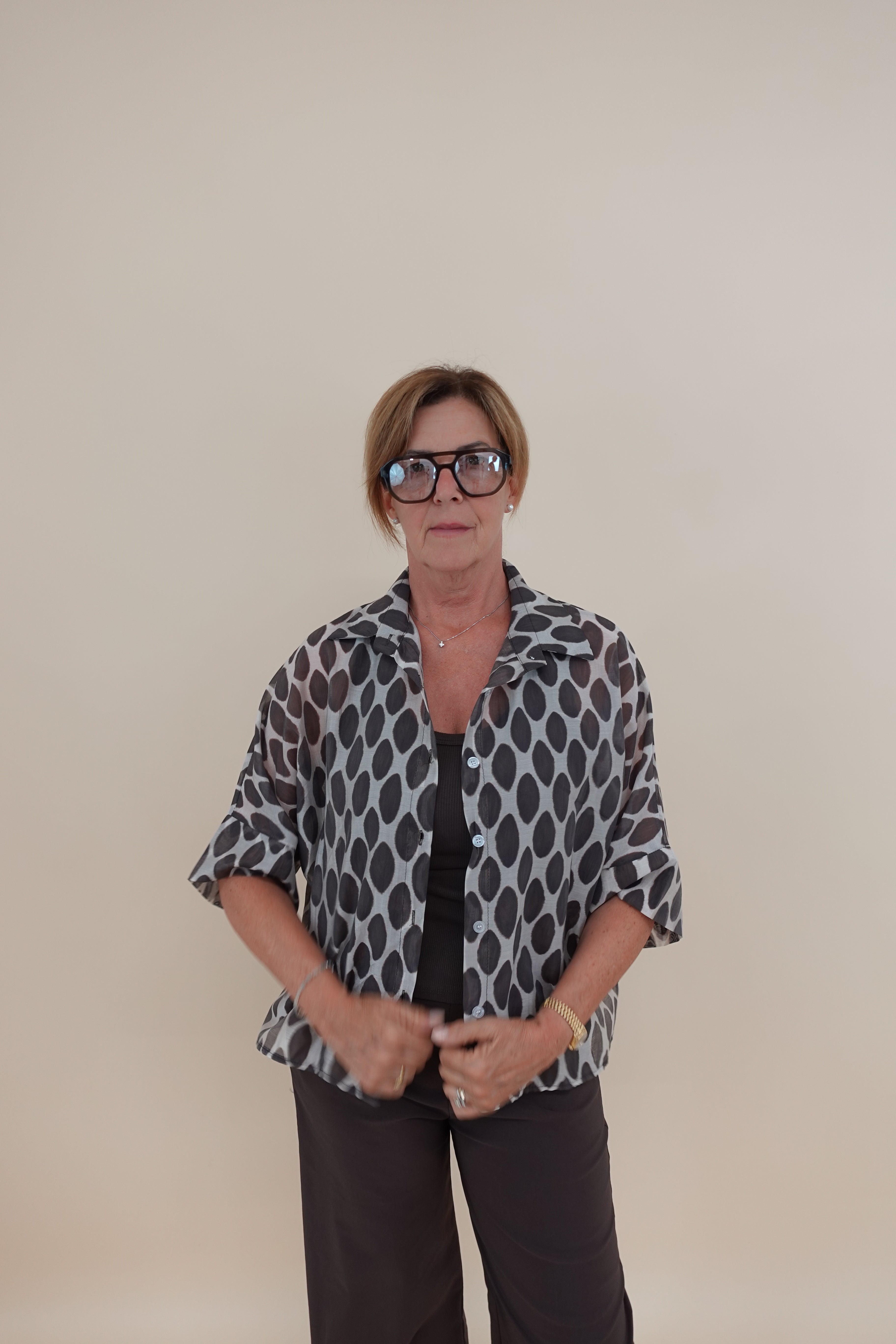 Camicia Anastasia Marrone