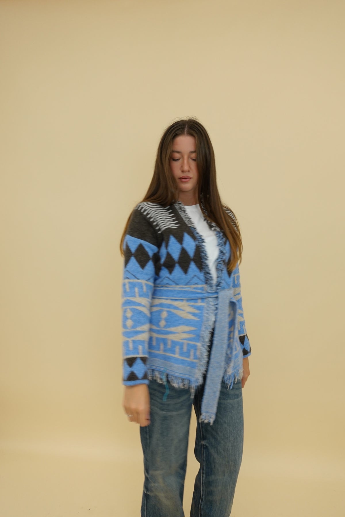 Cardigan Alessandra Azzurro