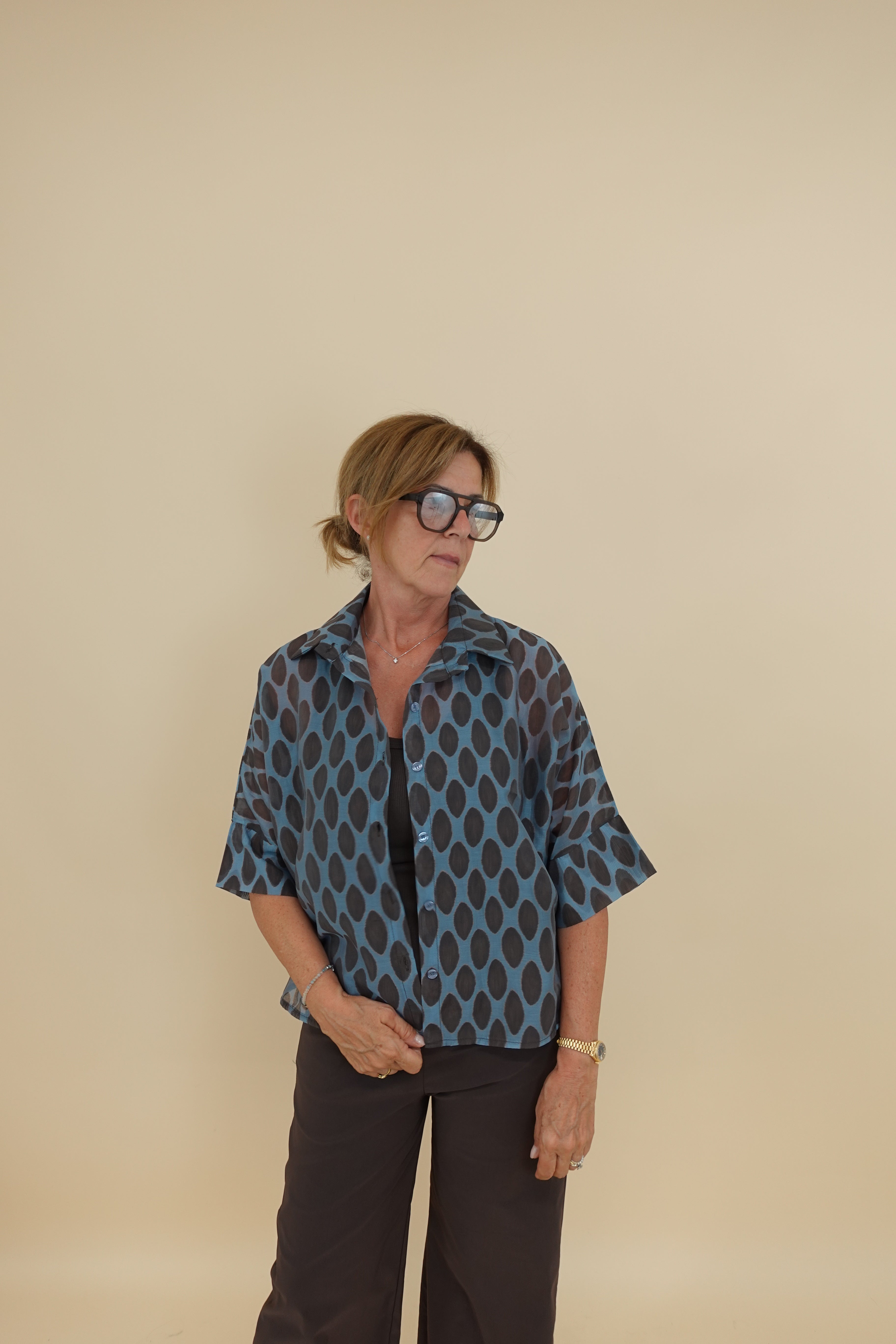 Camicia Anastasia Blu