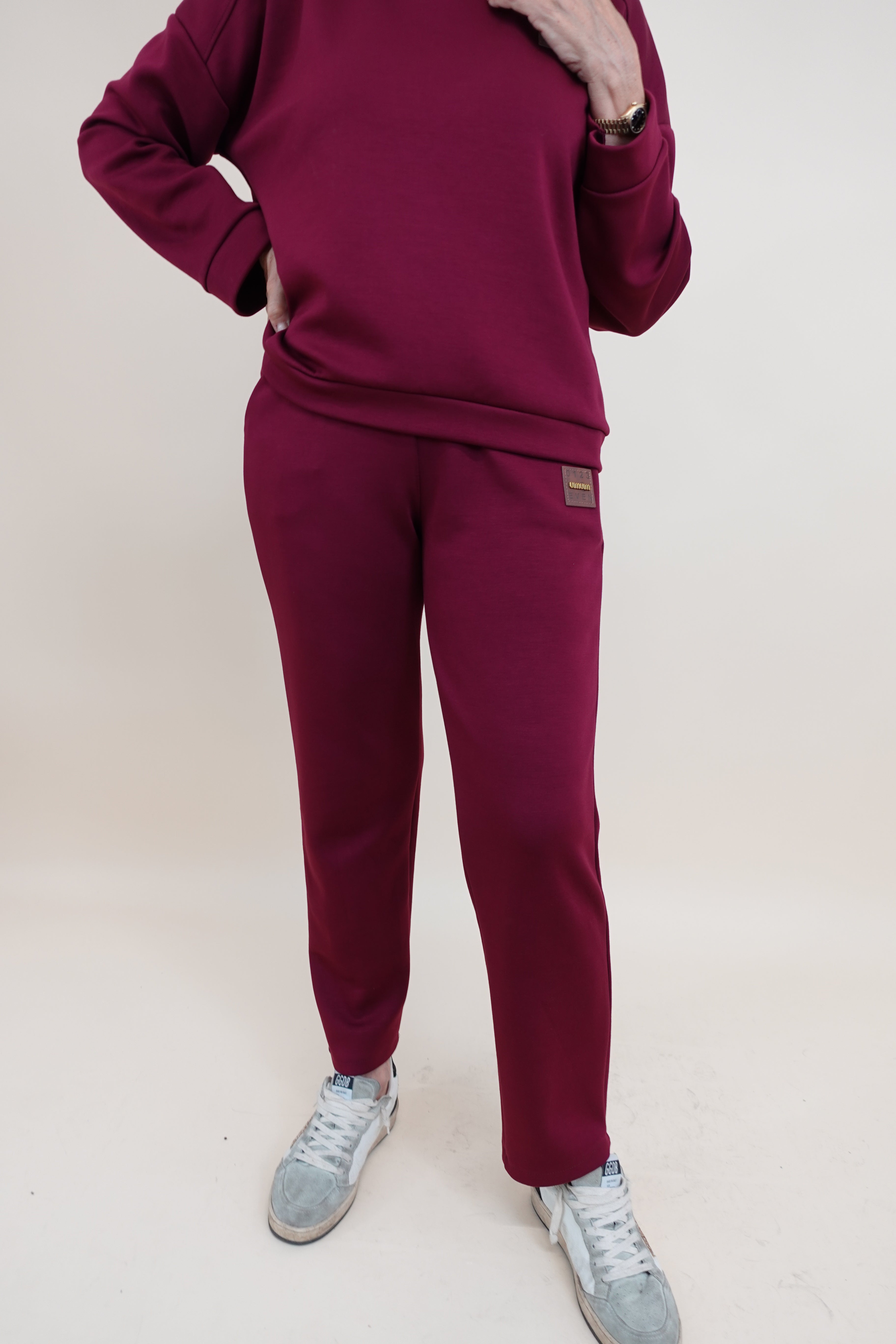 Tuta aurora bordeaux