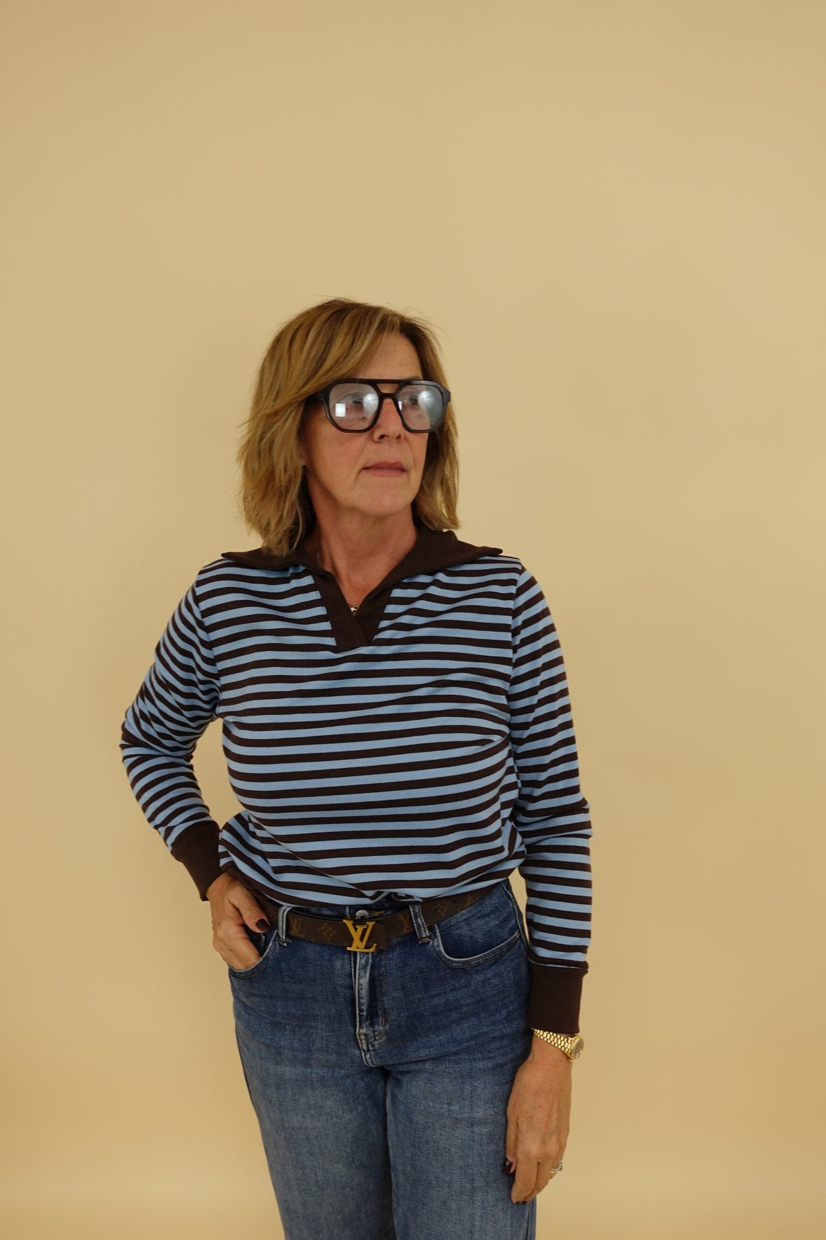 Maglia Annalisa Azzurro