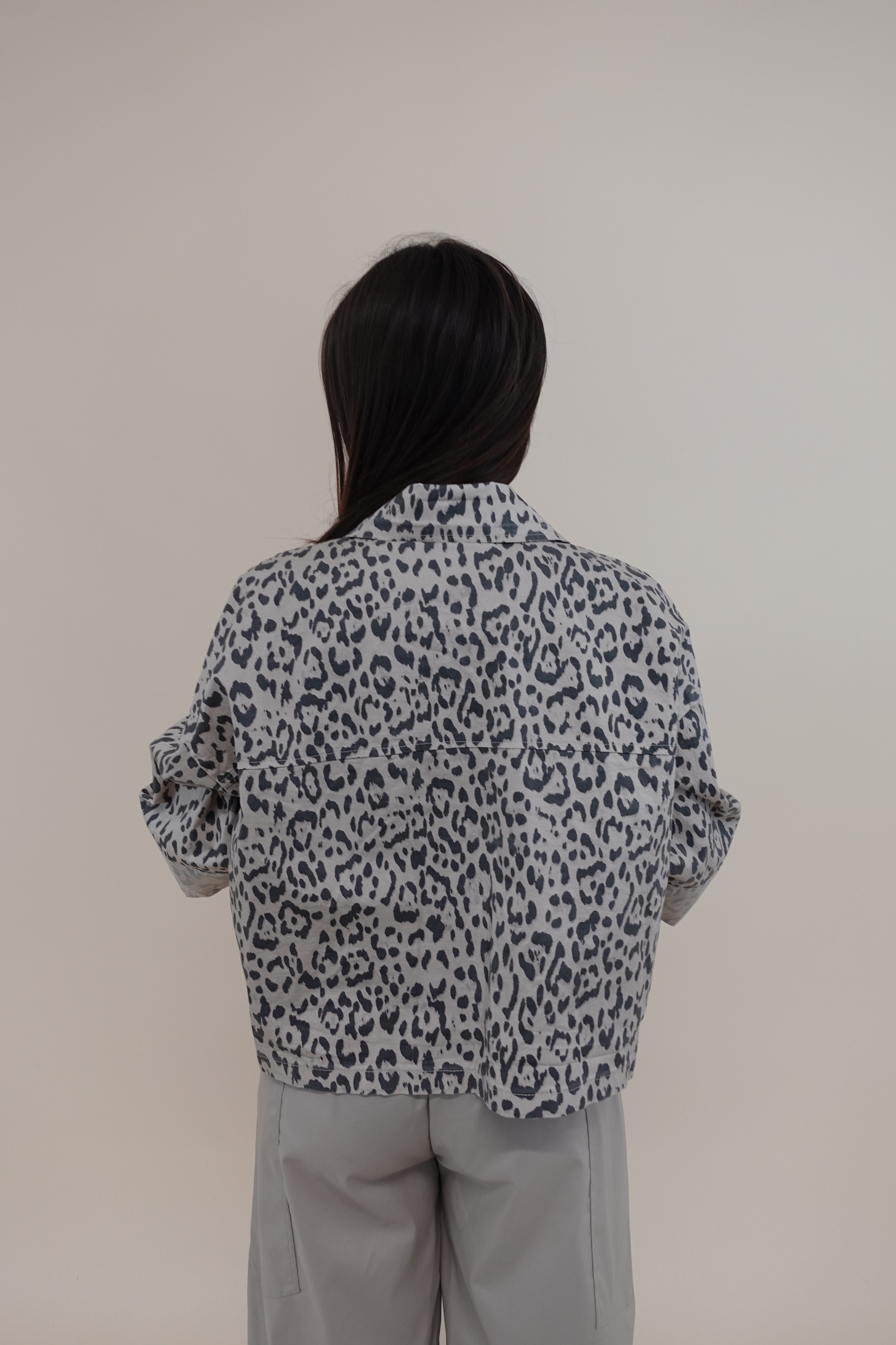 Giacca Shine Leopard