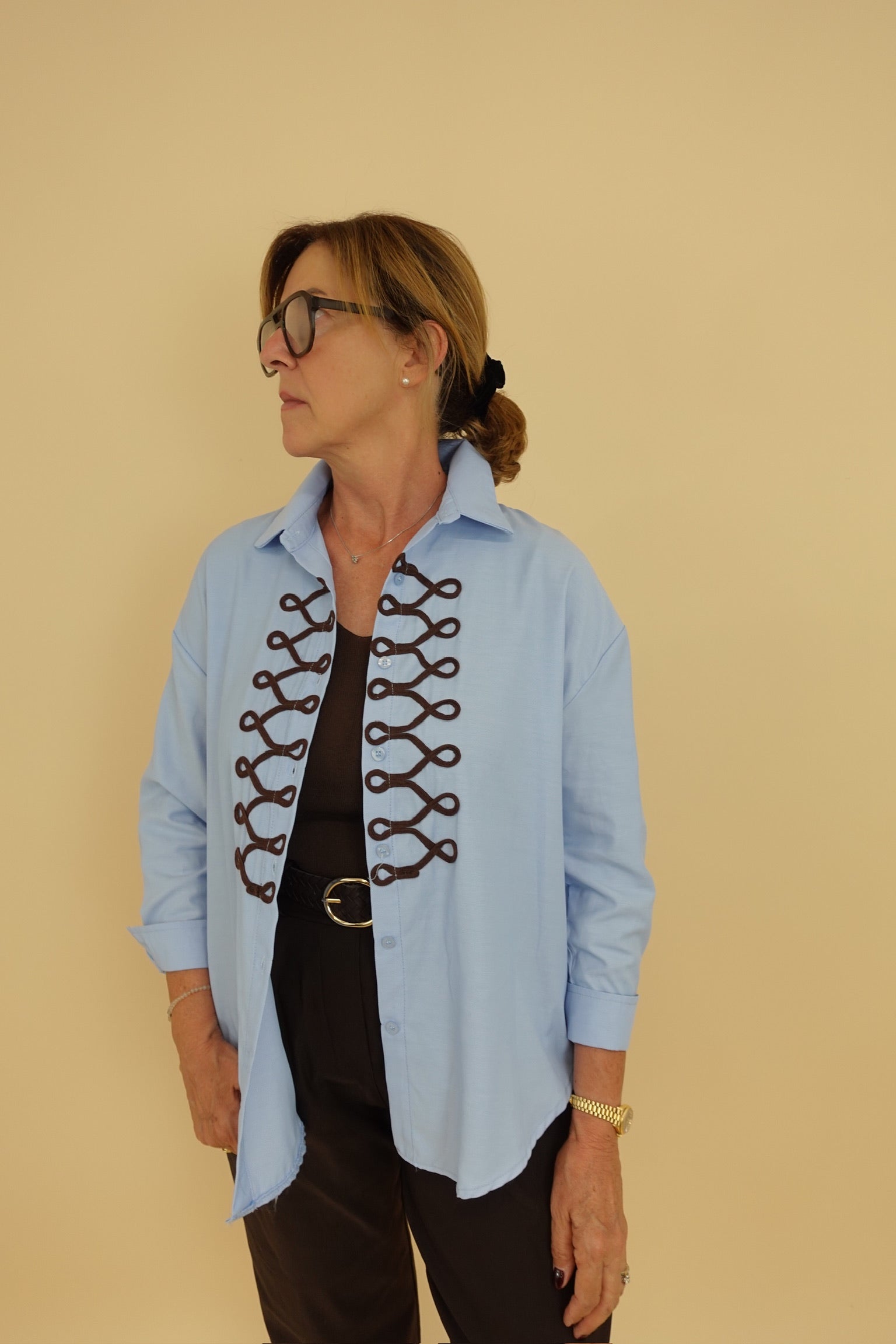 Camicia Anita Azzurra