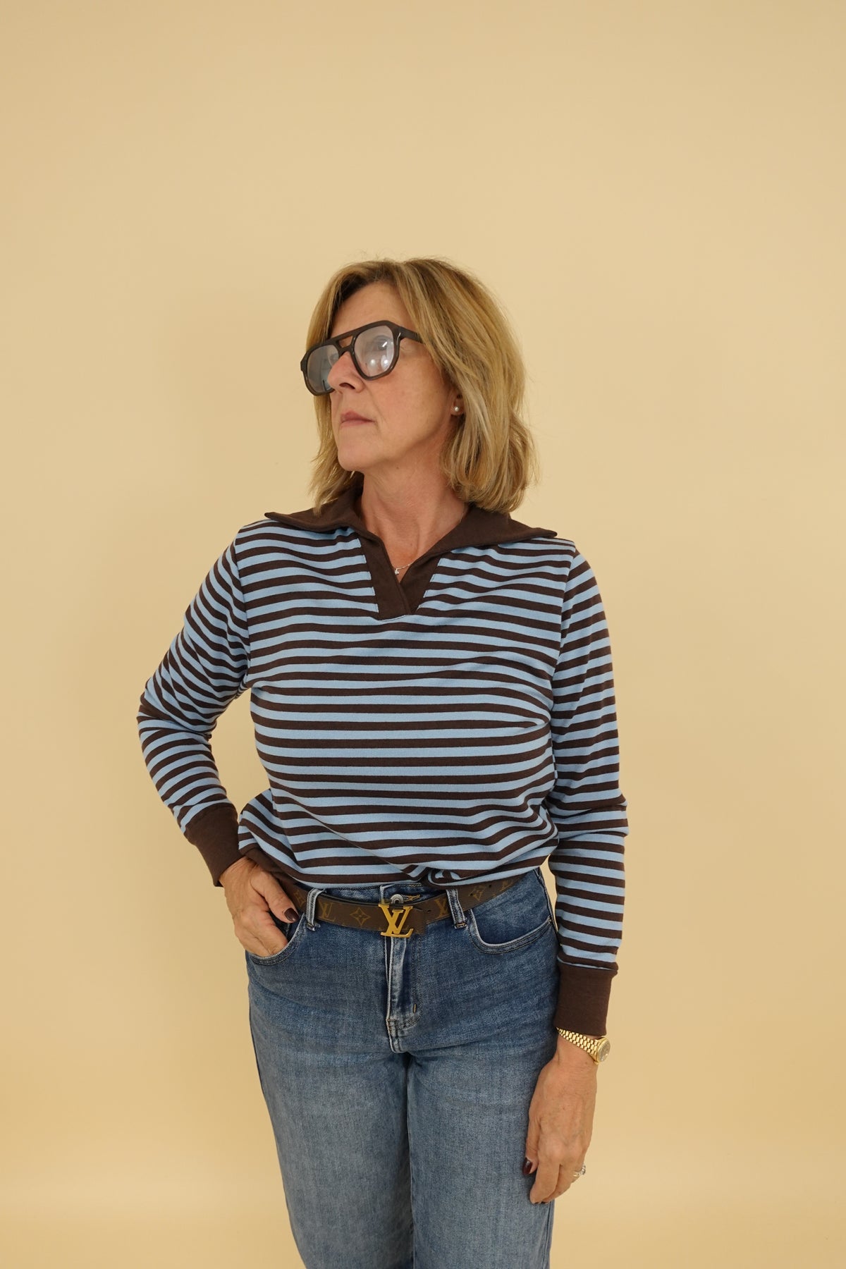 Maglia Annalisa Azzurro